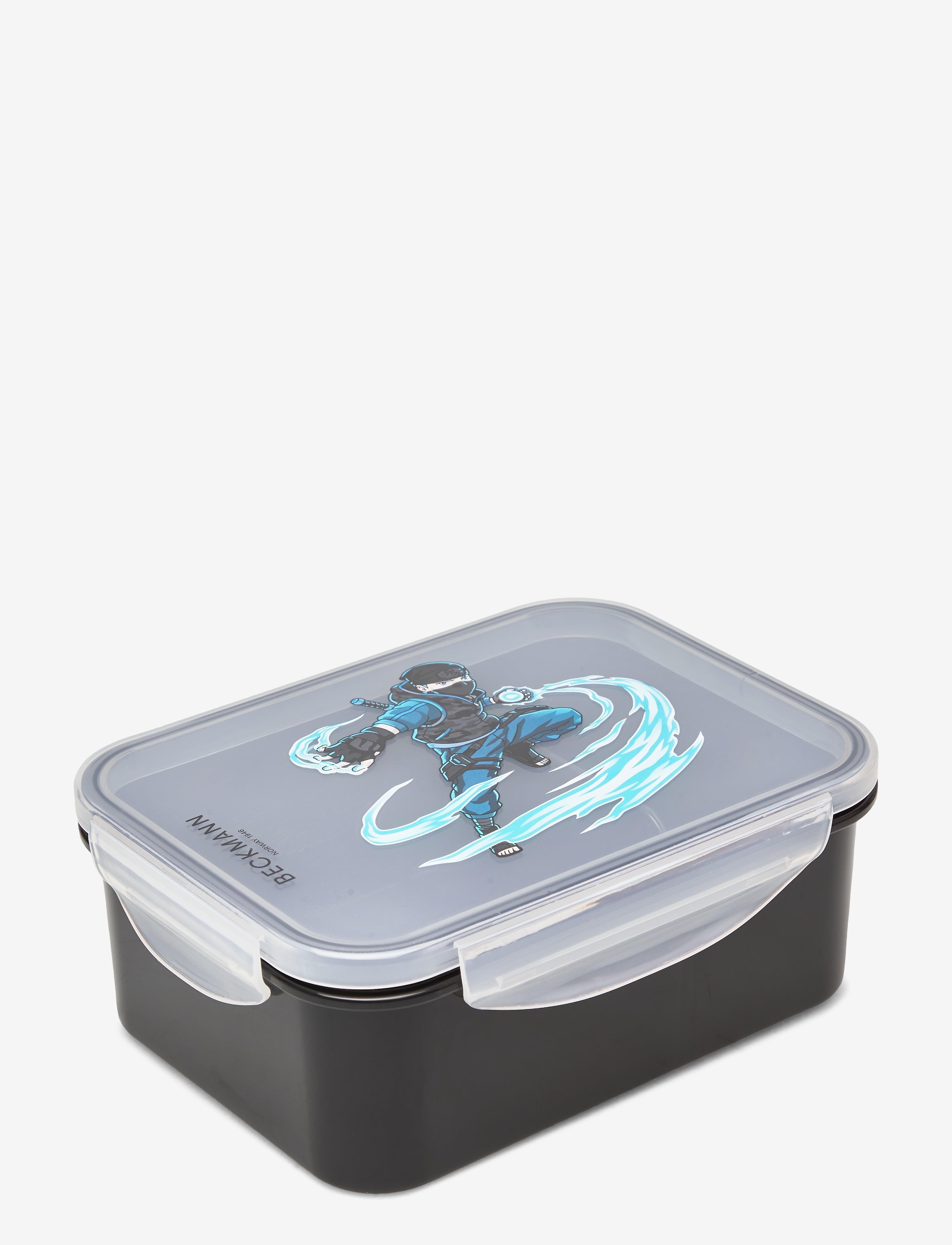 Beckmann Norway Lunch Box Ninja Master, One Size, Meal Time, Schwarz - Boxes, Kinder
