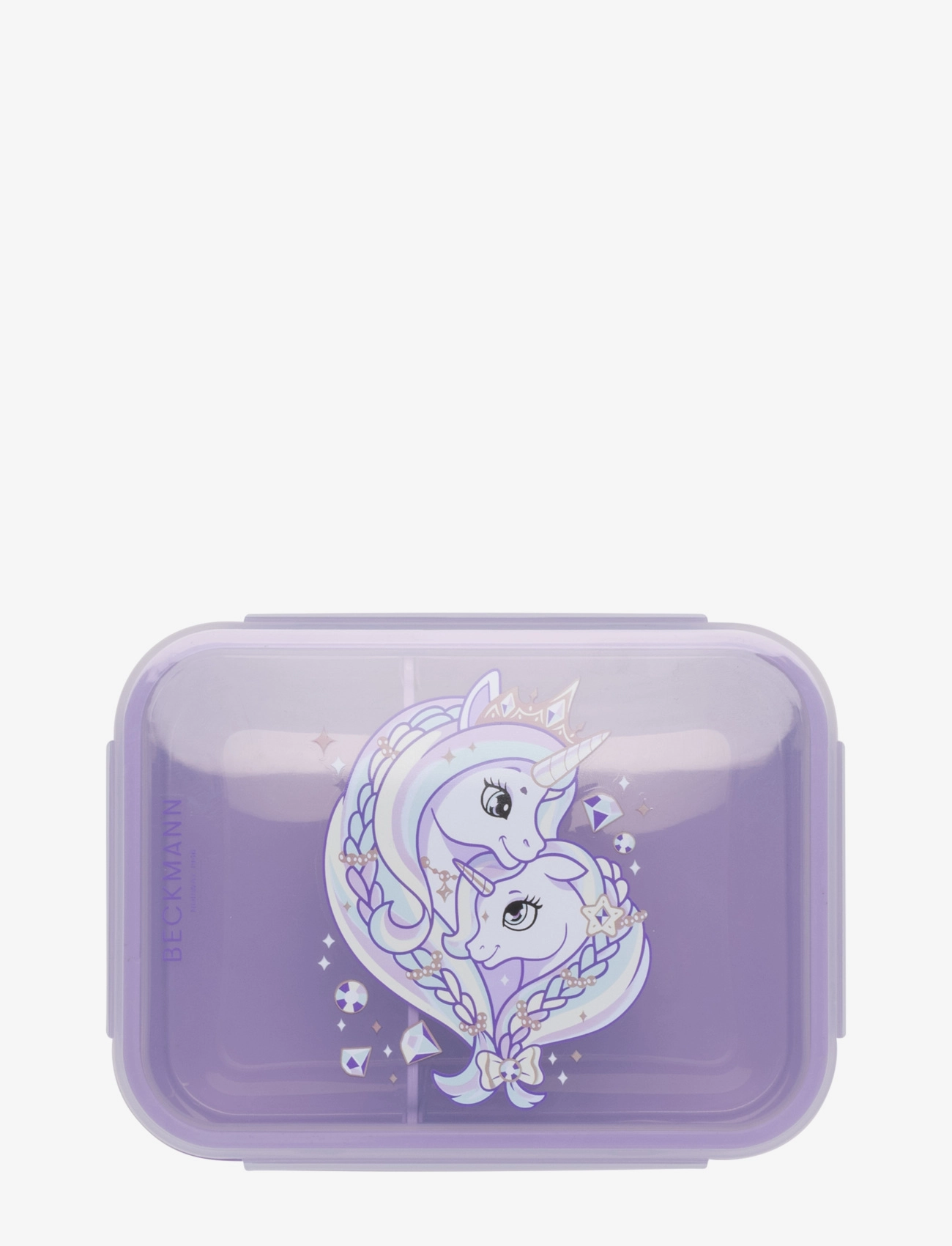 Beckmann Norway Lunchbox, Unicorn Princess, Madkasse, Lila, Str: ONE SIZE