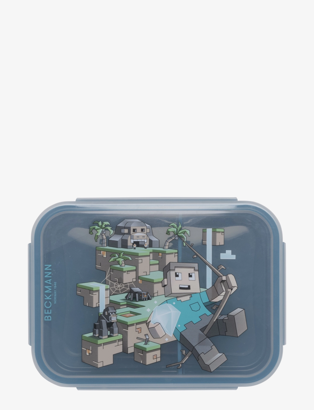 Beckmann Norway Lunchbox, Jungle Game, One Size, Blue, Måltidstid > Madkasser, Børn