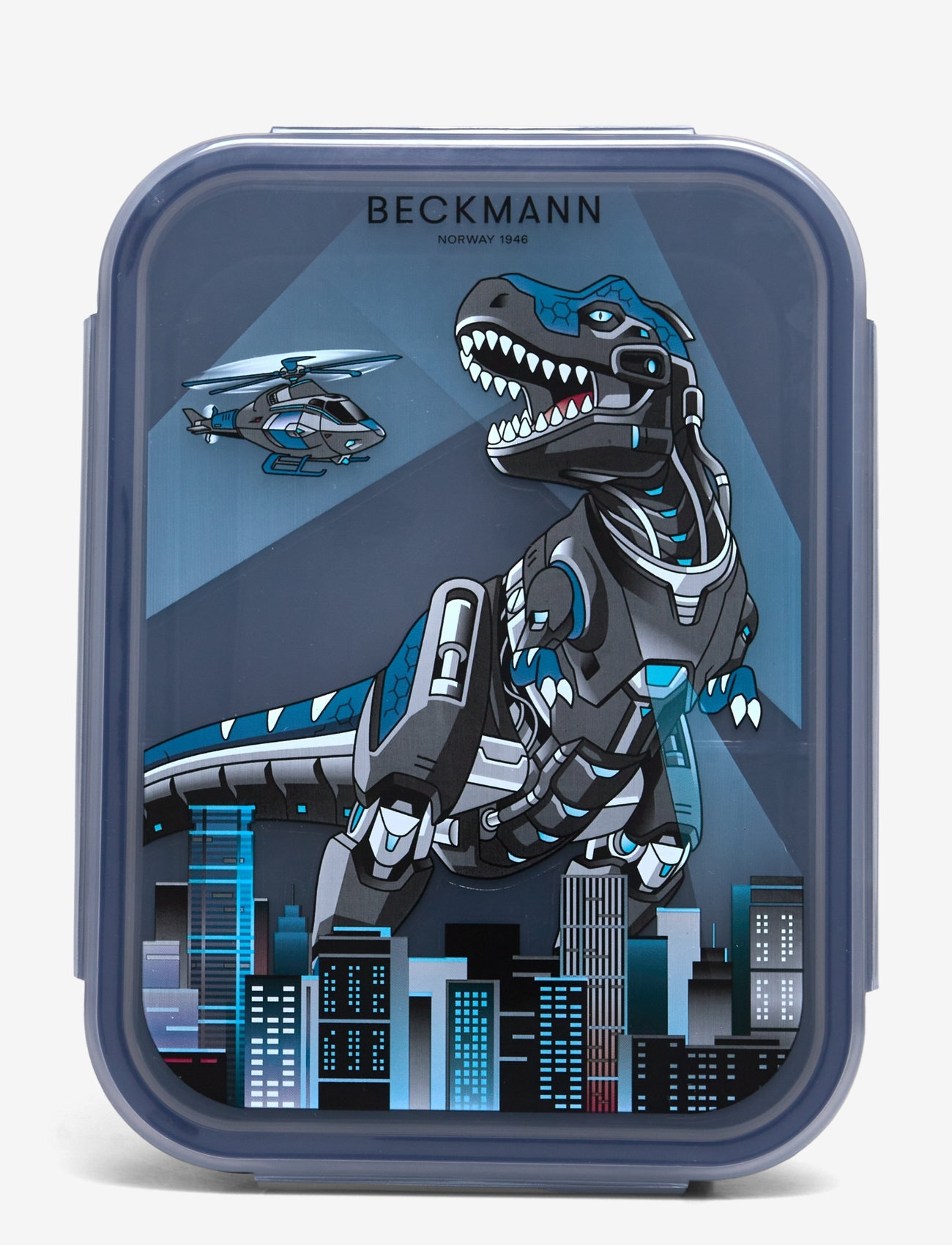 Beckmann Norway - Lunch box, Tech Rex - lunch boxes - black - 0