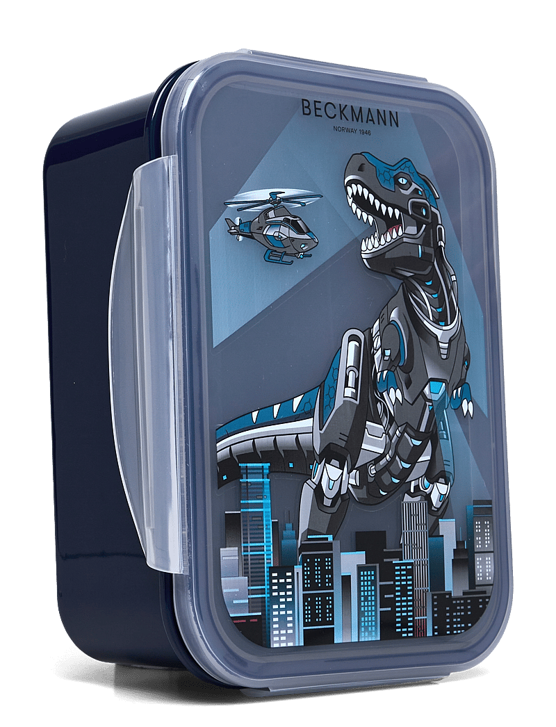 Beckmann Norway - Lunch box, Tech Rex - lõunasöögikarbid - black - 1