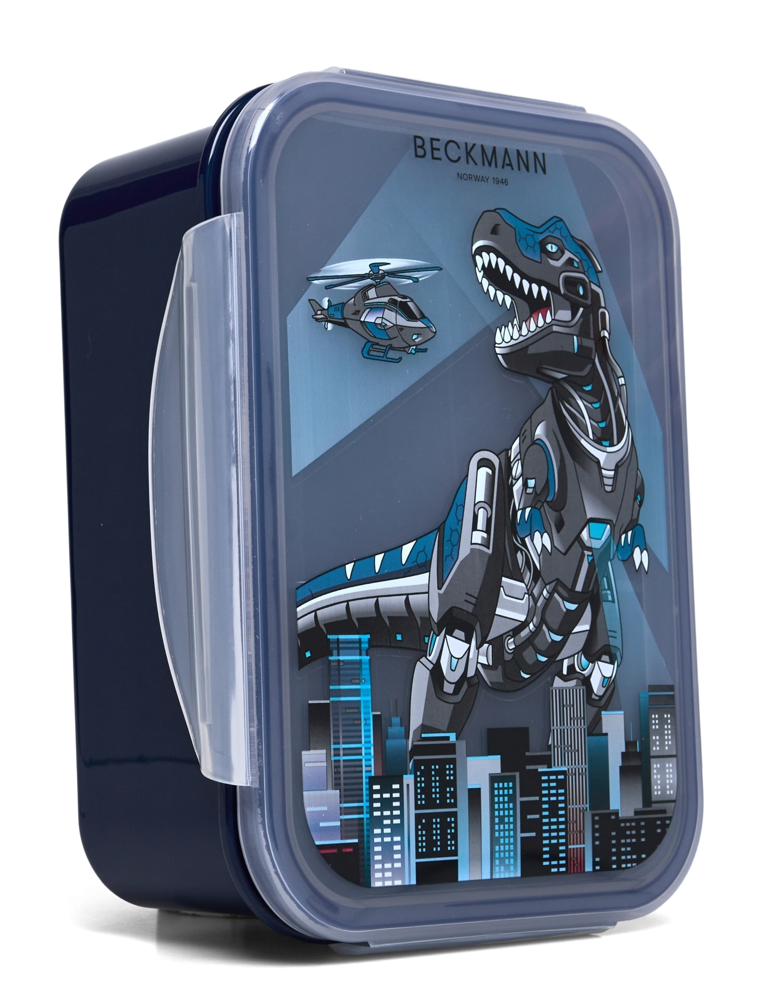 Beckmann Norway - Lunch box, Tech Rex - brotdosen - black - 1