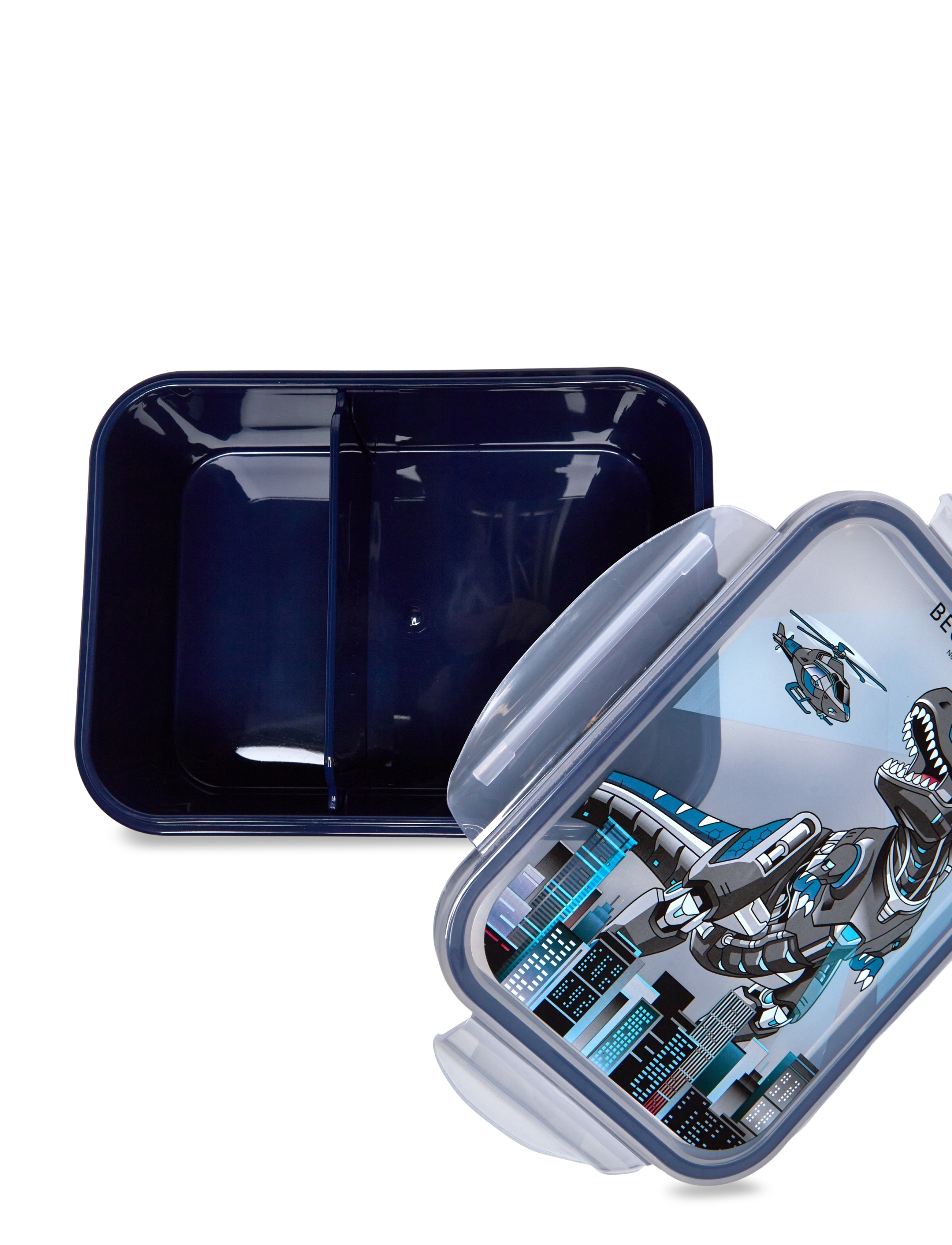 Beckmann Norway - Lunch box, Tech Rex - brotdosen - black - 2