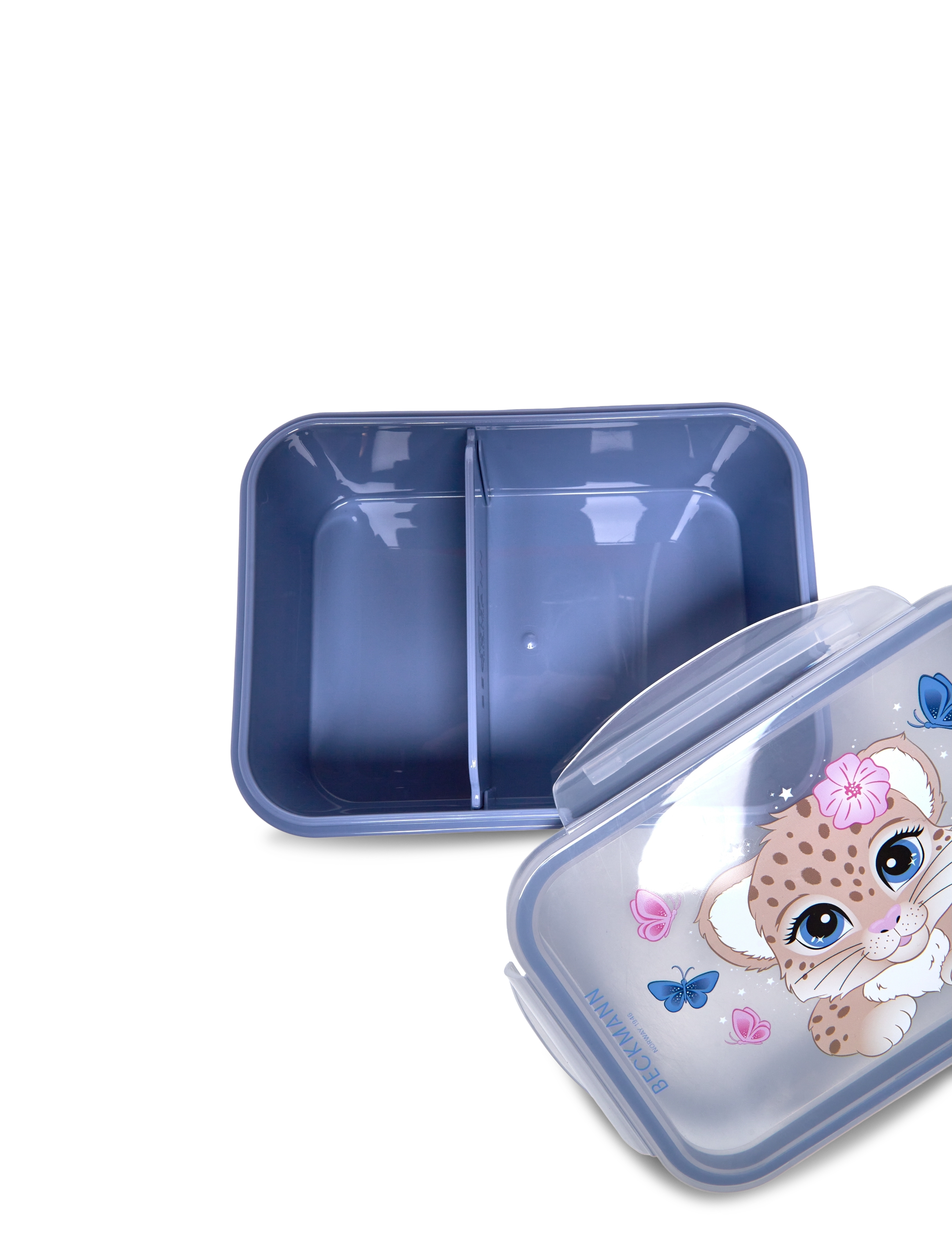 Beckmann Norway - Lunch box, Cheeta - brotdosen - dark blue - 2