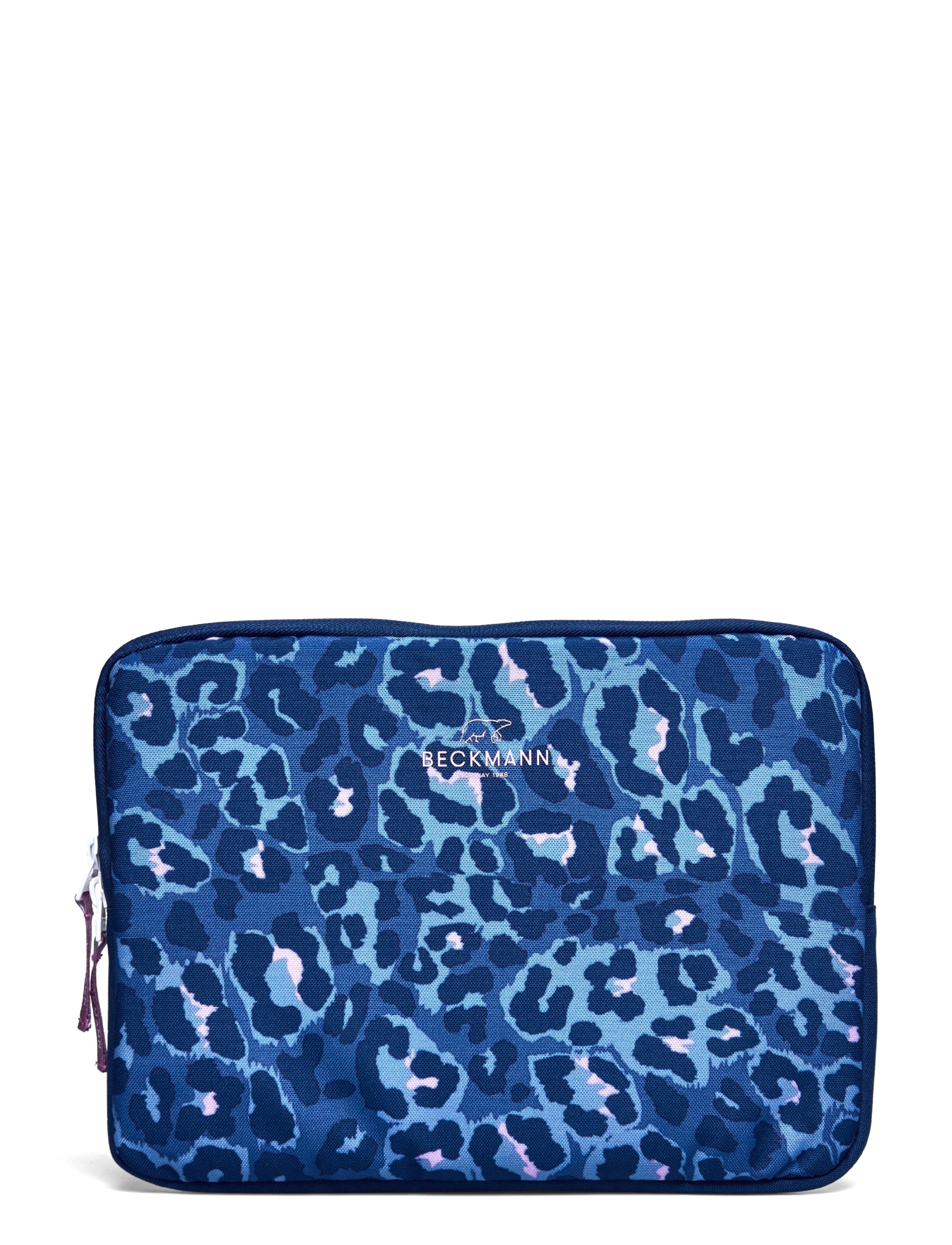Beckmann Norway Sleeve Small, Cheeta - Fodral - Laptop & surfplatta - DARK BLUE / blue