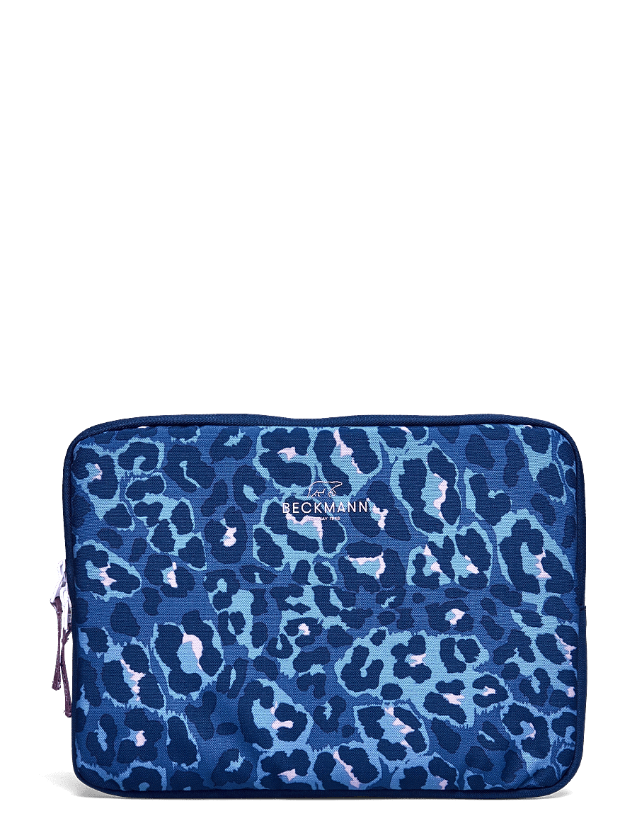 Beckmann Norway - Sleeve Small, Cheeta - laptop- und tablettaschen - dark blue - 0