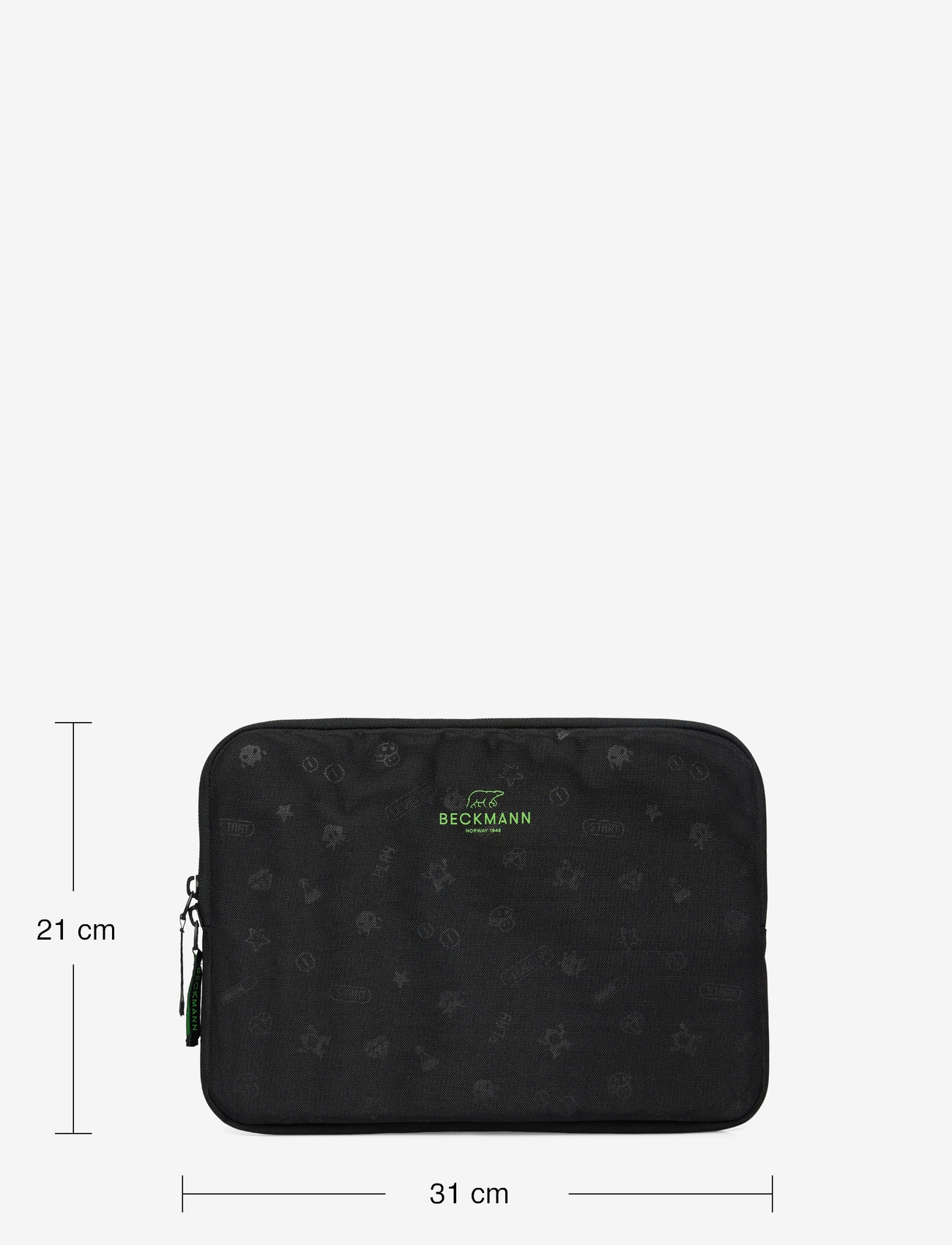 Beckmann Norway - Sleeve Small, Pixel - laptop- og tabletcovers - black - 3