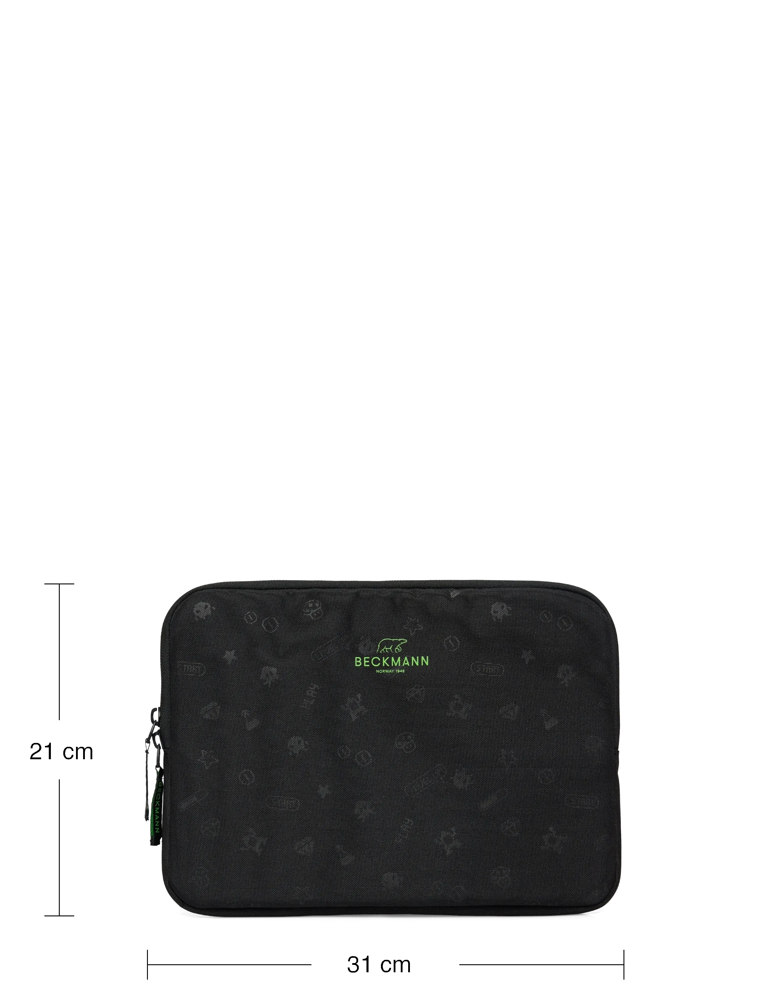Beckmann Norway - Sleeve Small, Pixel - laptop- und tablettaschen - black - 3