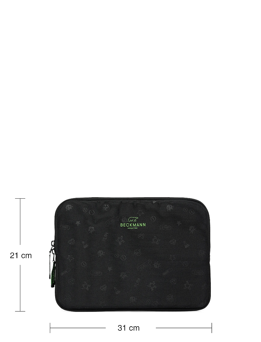 Beckmann Norway - Sleeve Small, Pixel - laptop- und tablettaschen - black - 3