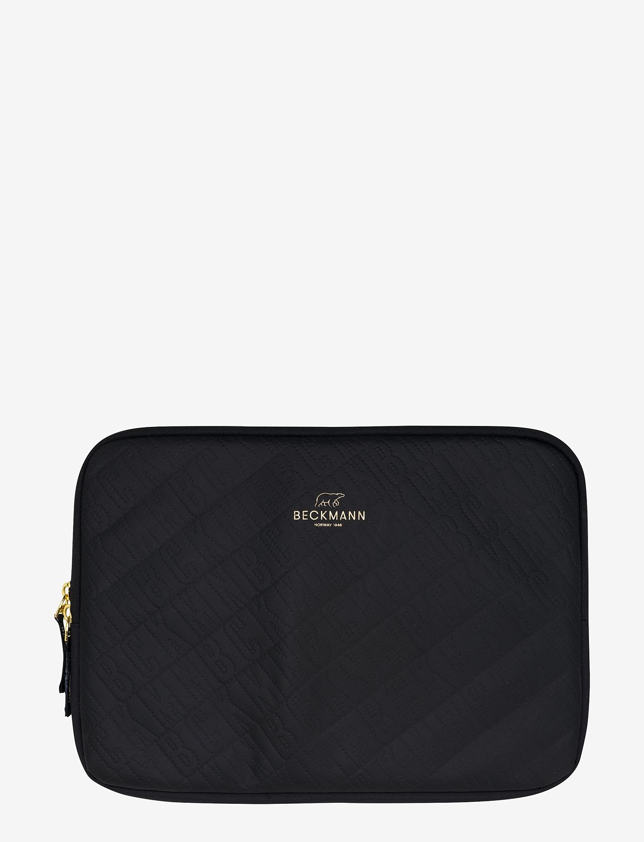 Beckmann Norway - Laptop sleeve, Black Gold - laptop & tablet cases - black gold - 0