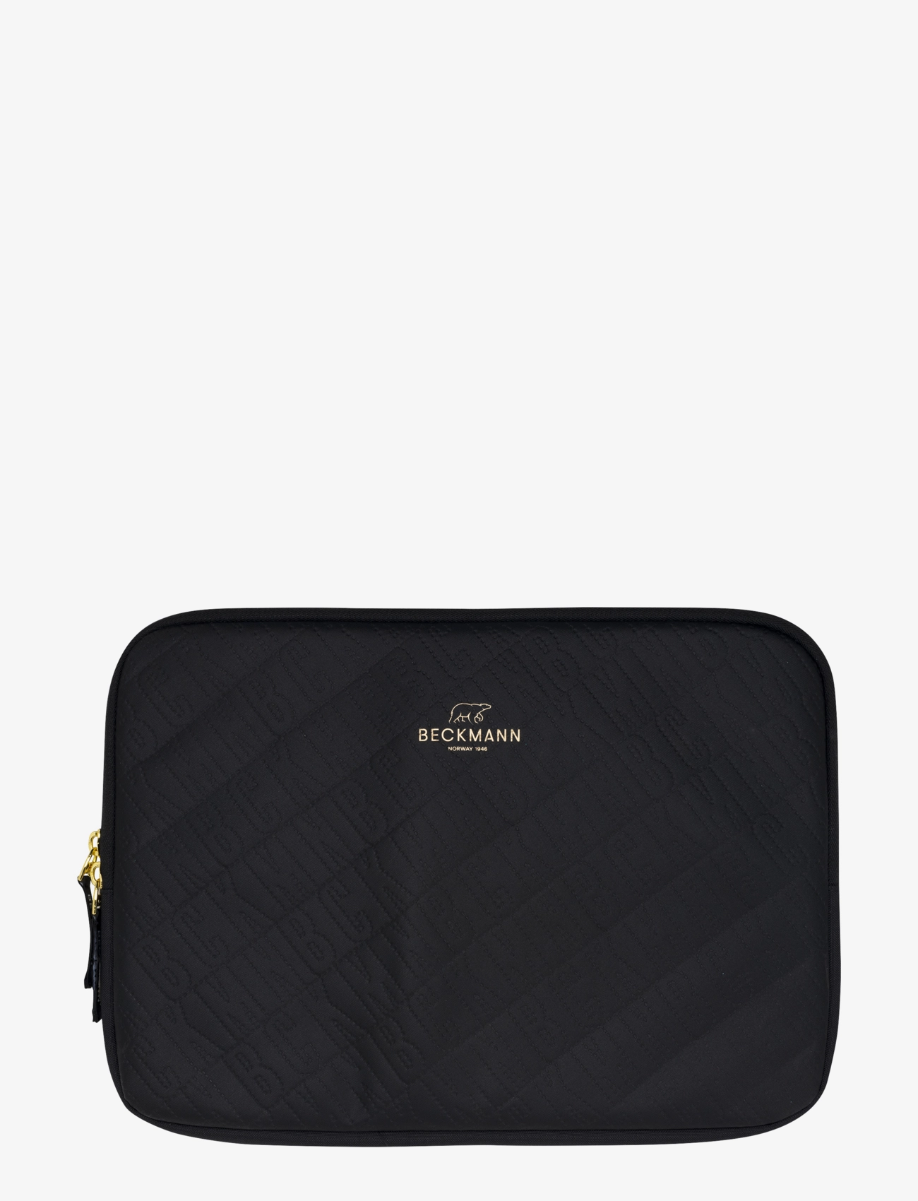 Beckmann Norway Laptop sleeve, Black Gold - Last chance - BLACK GOLD / black