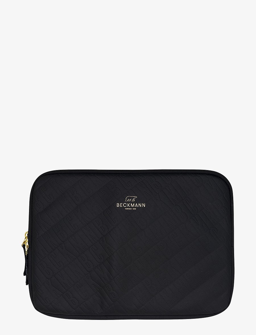 Beckmann Norway - Laptop sleeve, Black Gold - zemākās cenas - black gold - 0