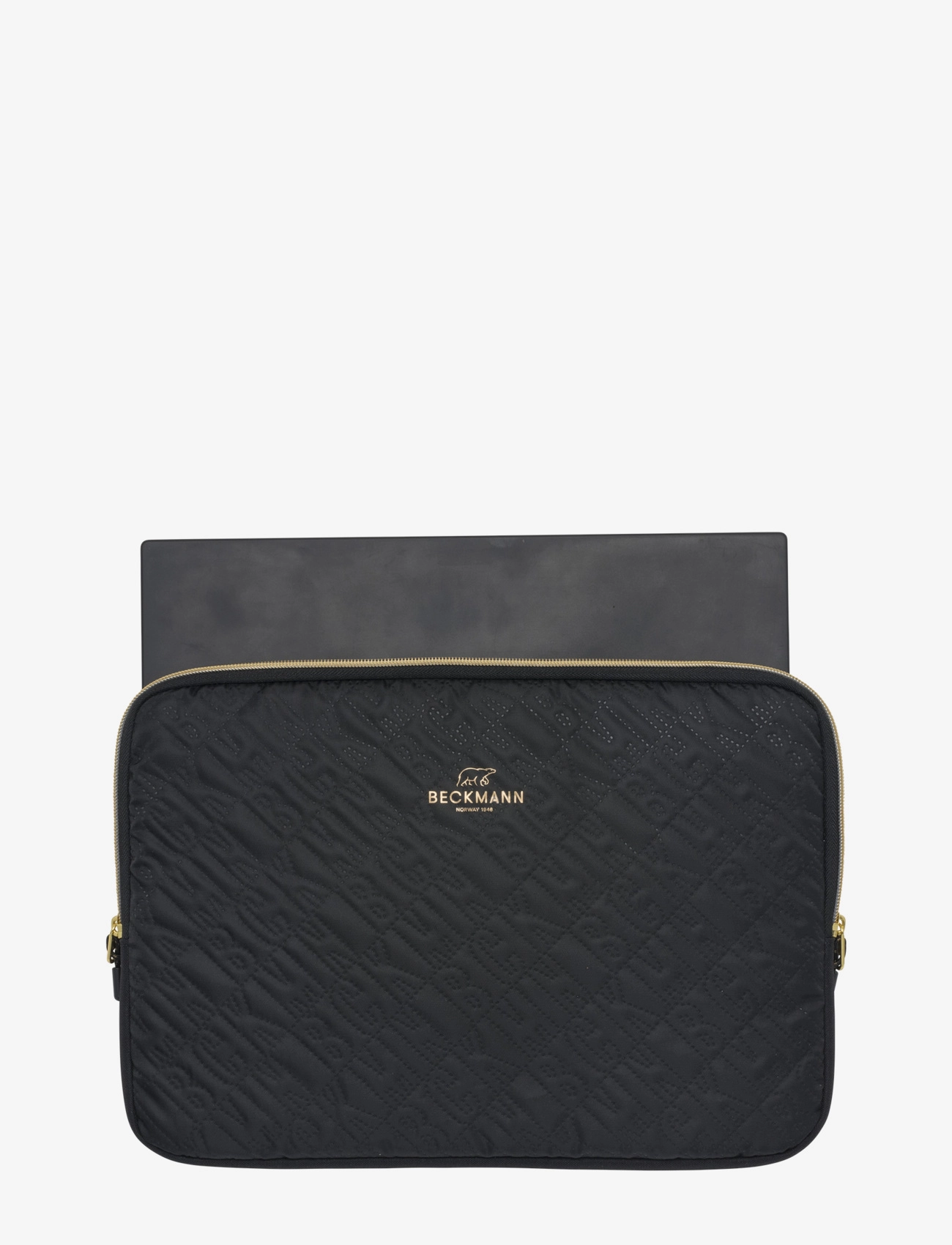 Beckmann Norway - Laptop sleeve, Black Gold - coque pour tablette - black gold - 1