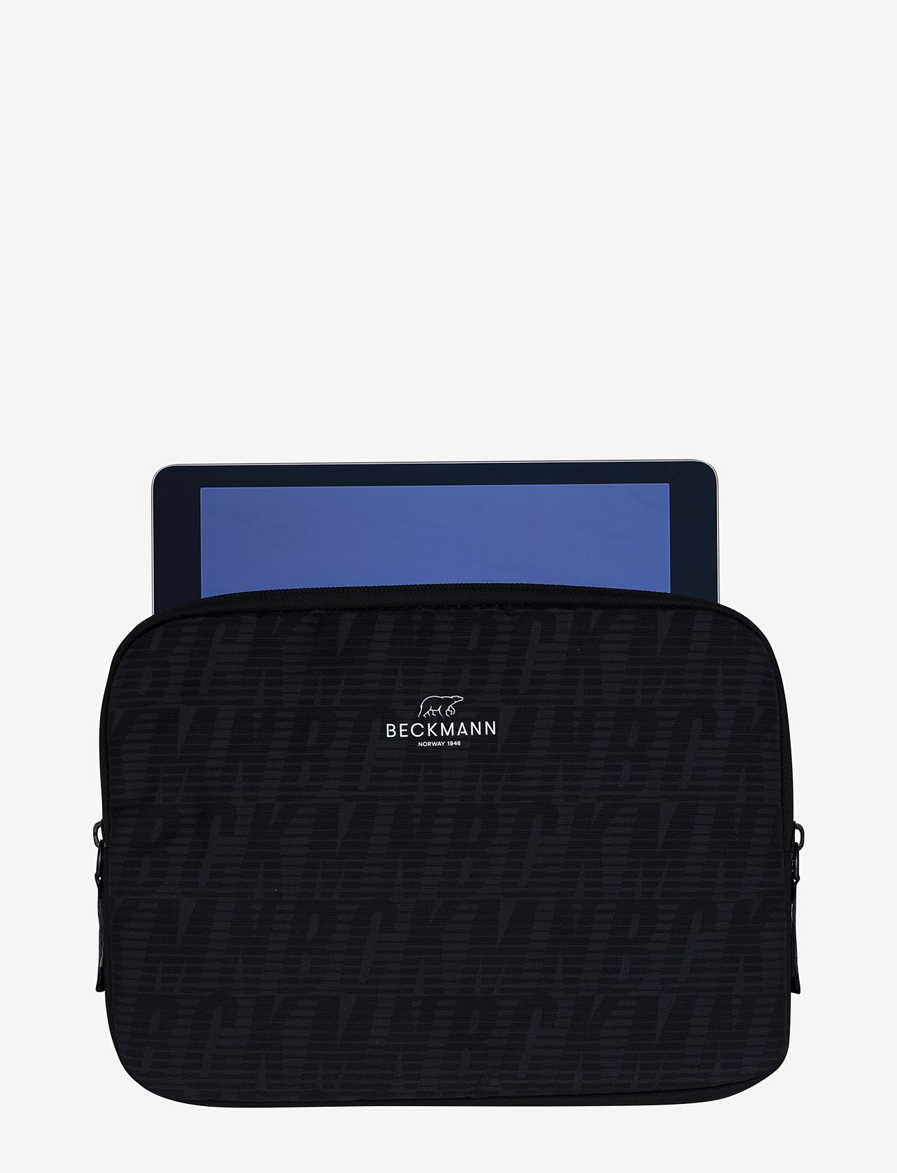 Beckmann Norway - Laptop sleeve, Black Bold - black bold - 1