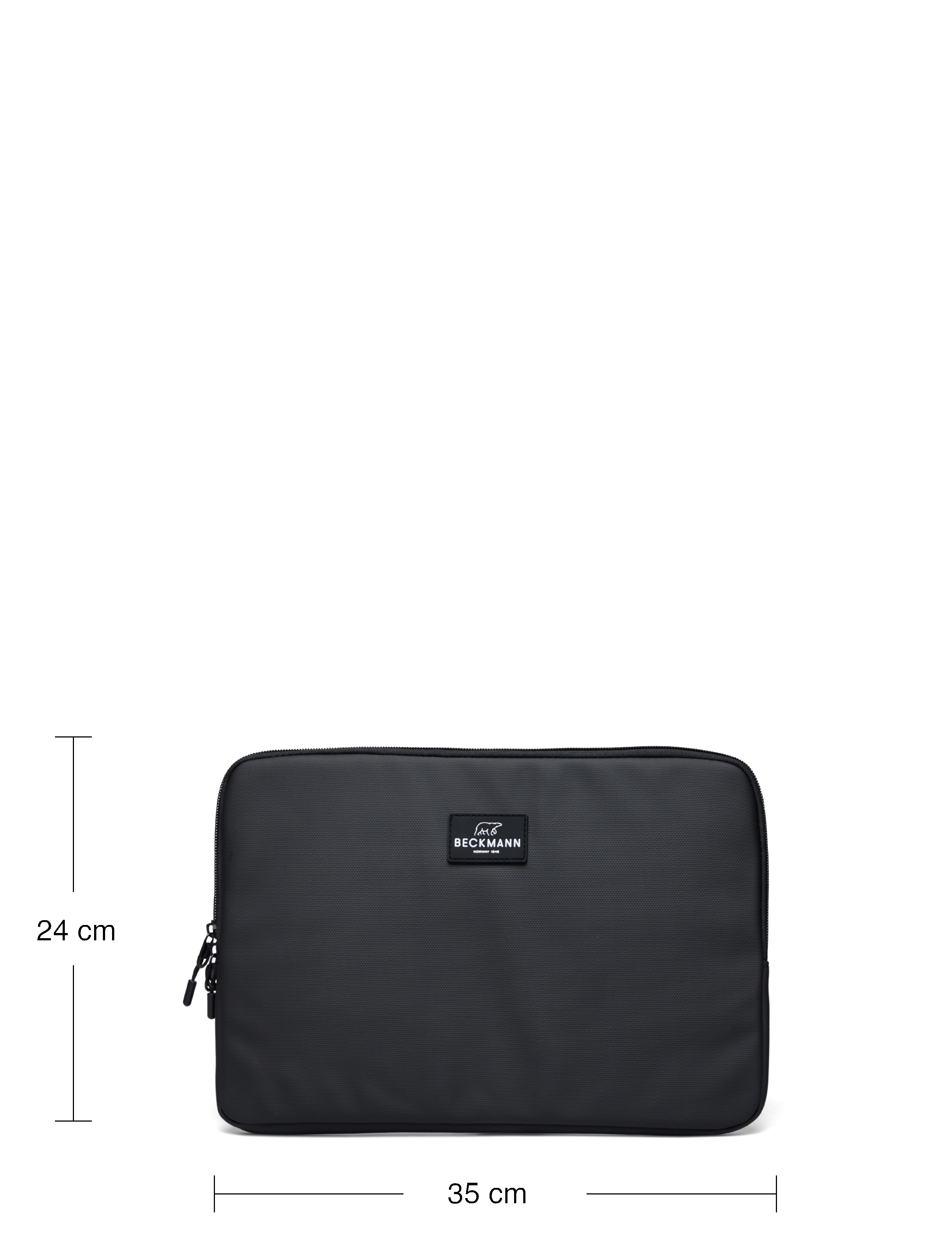 Beckmann Norway - Sleeve, Black Coated - laptop- og tabletcovers - black - 4