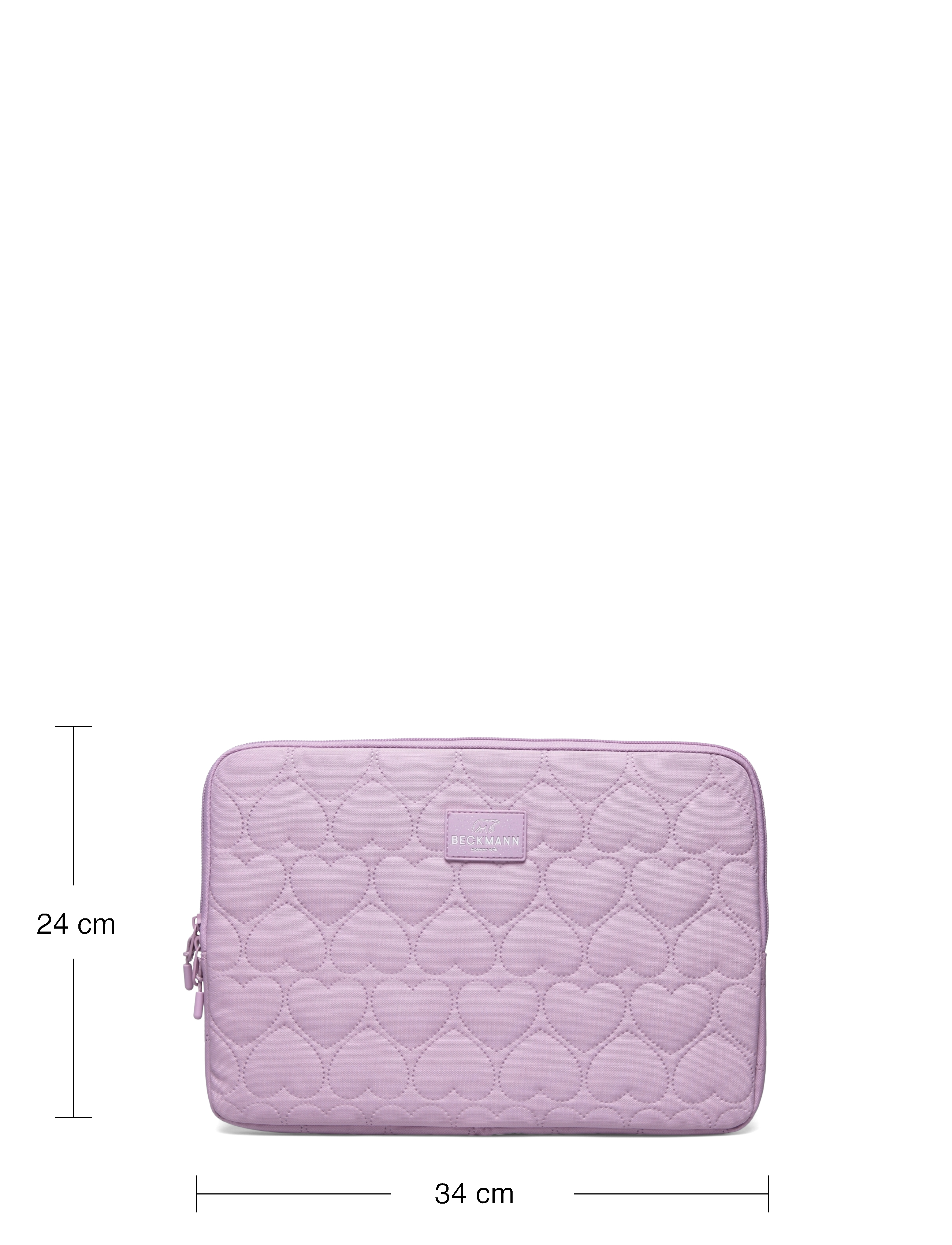 Beckmann Norway - Sleeve, Padded Hearts - laptop & tablet hoesjes - pink - 4