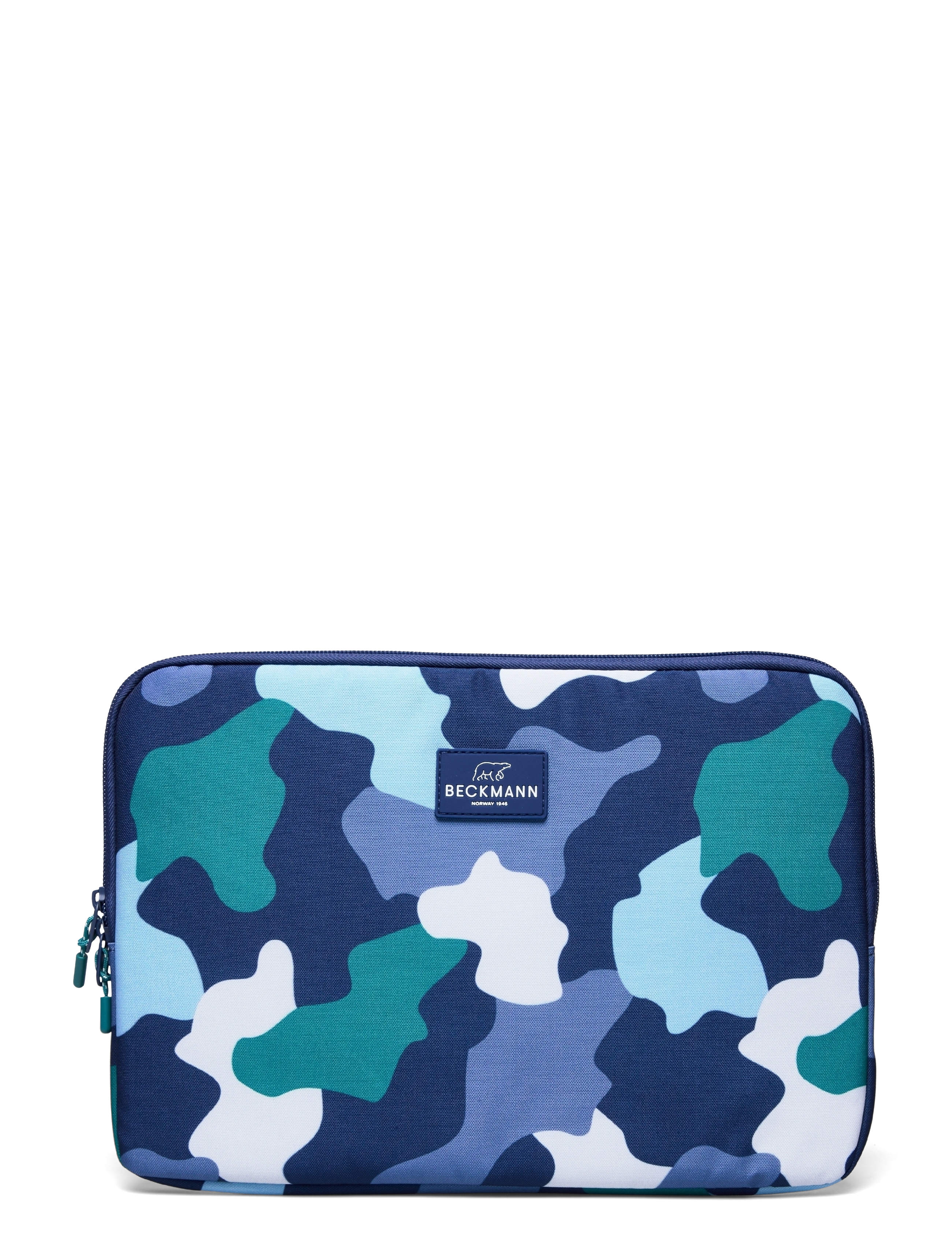 Beckmann Norway Sleeve, Color Camo - Fodral - Laptop & surfplatta - BLUE / blue