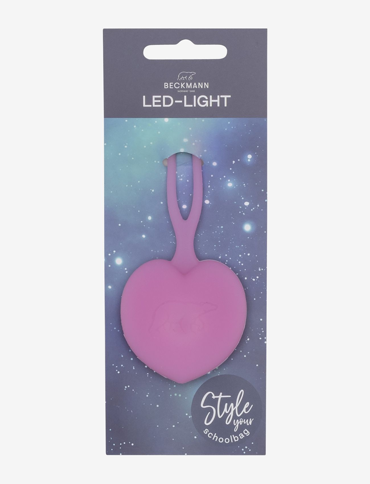 Beckmann Norway - B-SEEN & SAFE LED light - Pink - pink - 0