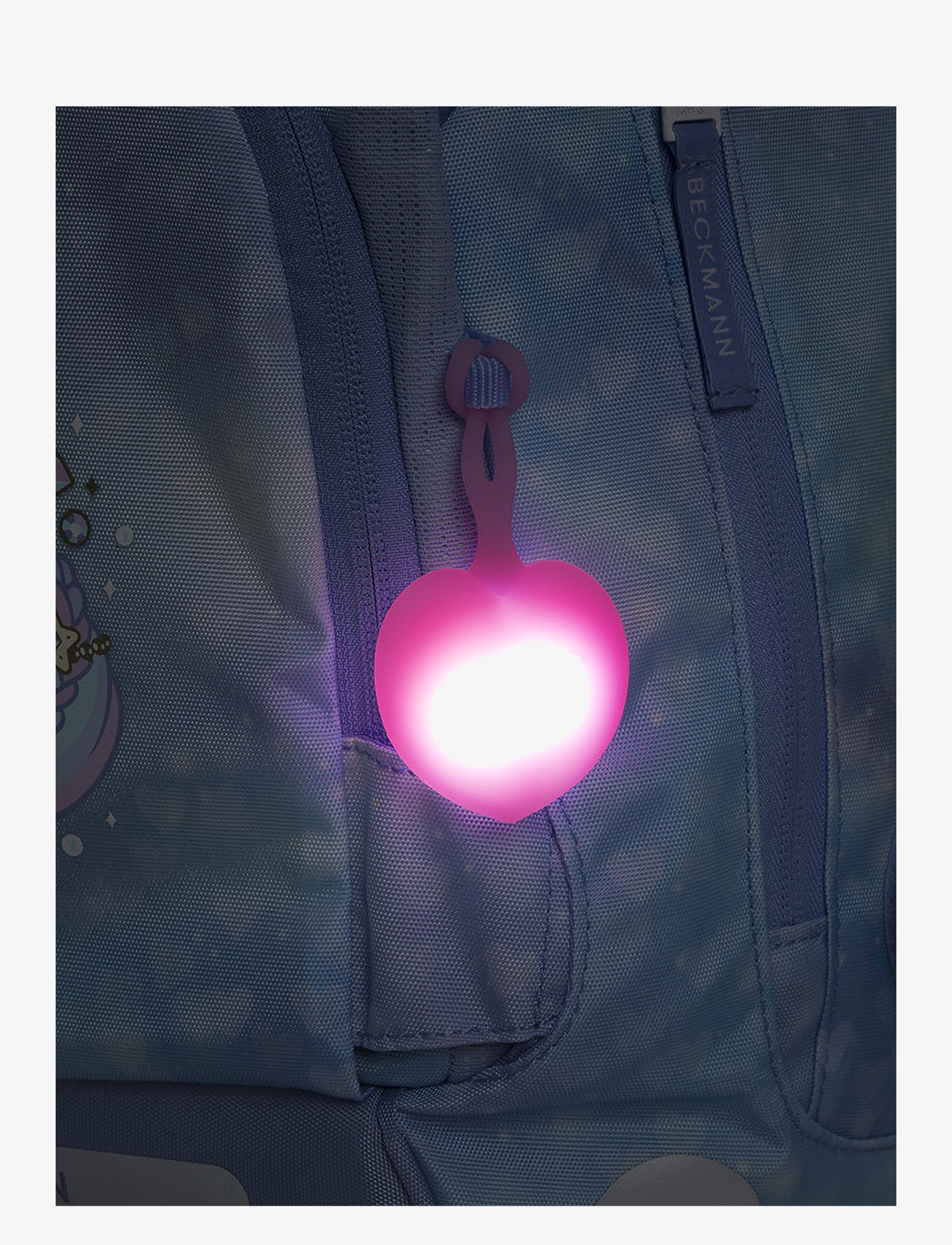 Beckmann Norway - B-SEEN & SAFE LED light - Pink - pink - 1