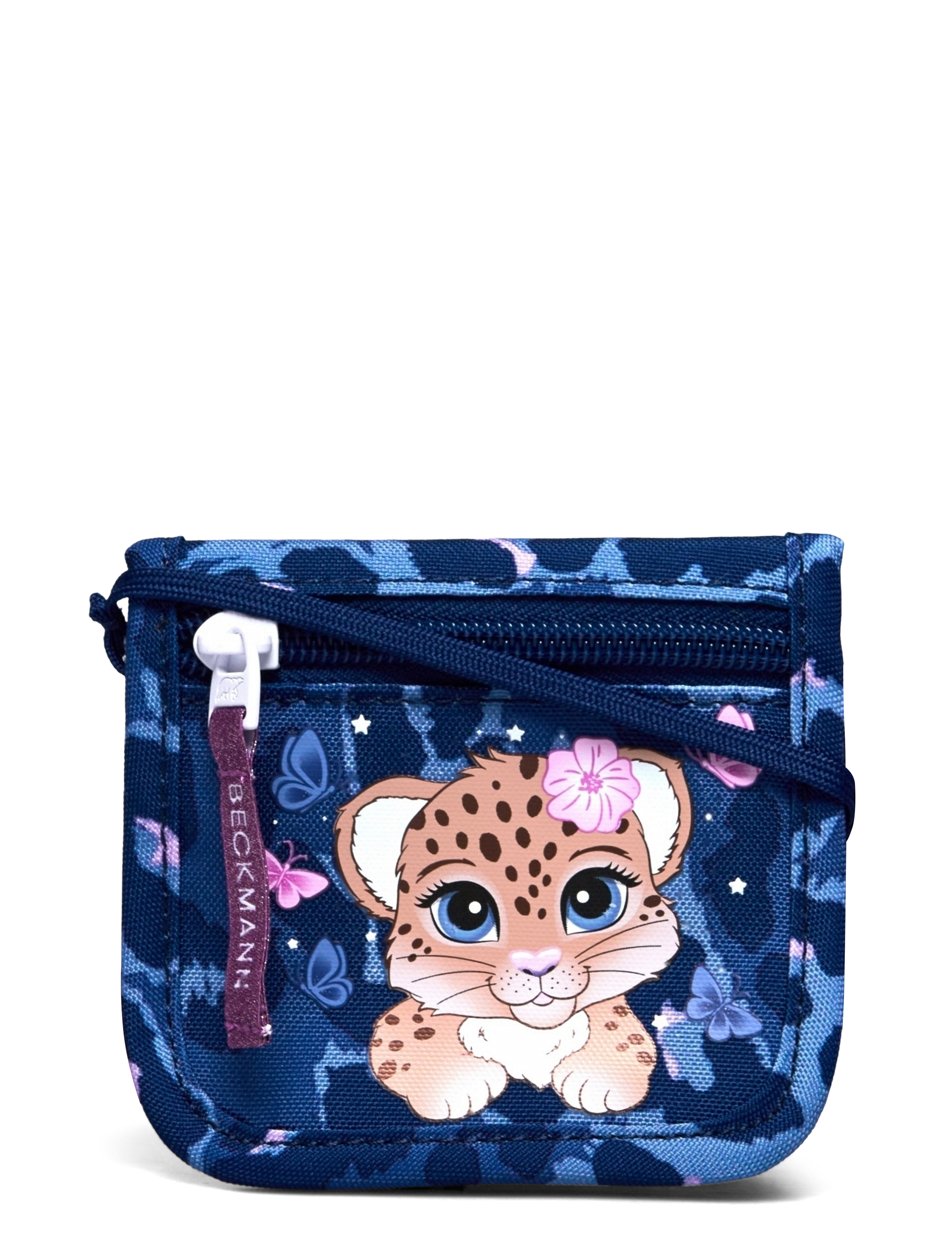 Beckmann Norway Wallet, Cheeta - Plånböcker - DARK BLUE / blue