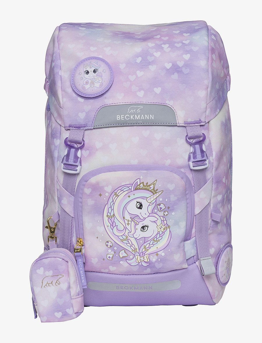 Beckmann Norway - Classic Maxi, Unicorn Princess Purple - sacs d'école - unicorn princess purple - 0
