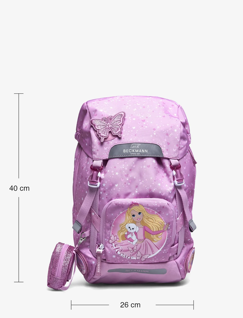 Beckmann Norway - Classic Maxi, Rosie - schultaschen - pink - 5