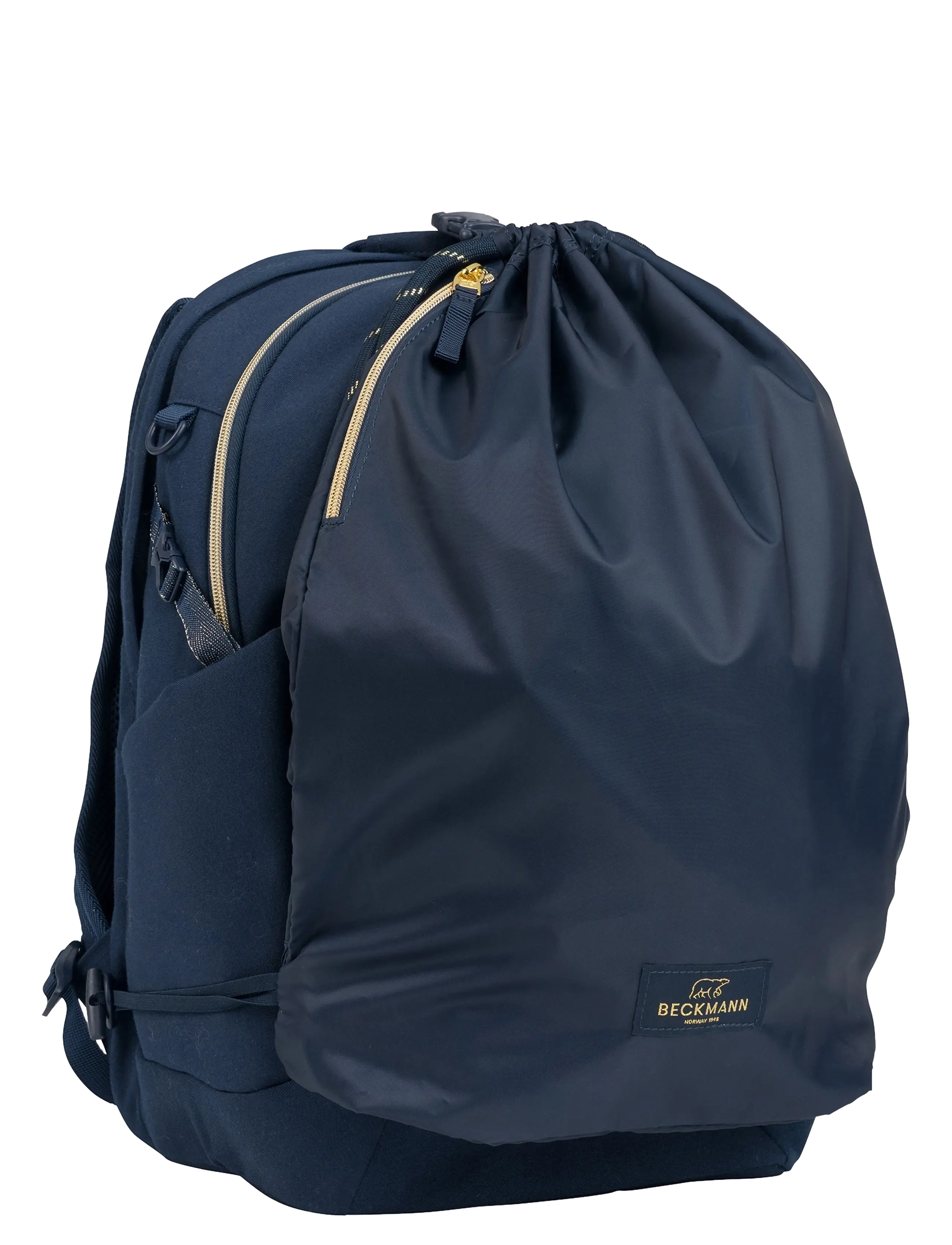 Beckmann Norway - Drawstring gym bag, Blue Gold - spordikotid - blue - 1
