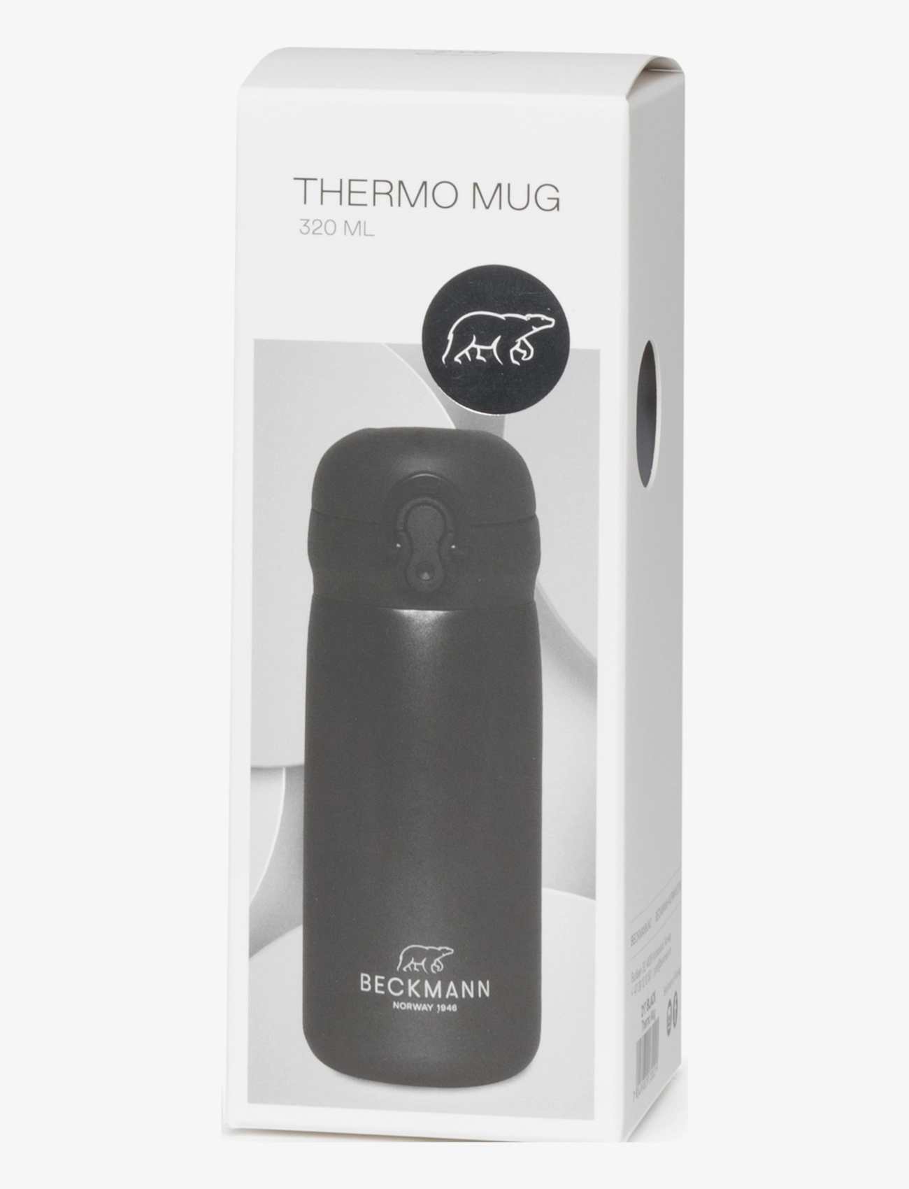 Beckmann Norway - Thermo mug - termospullot - black - 3