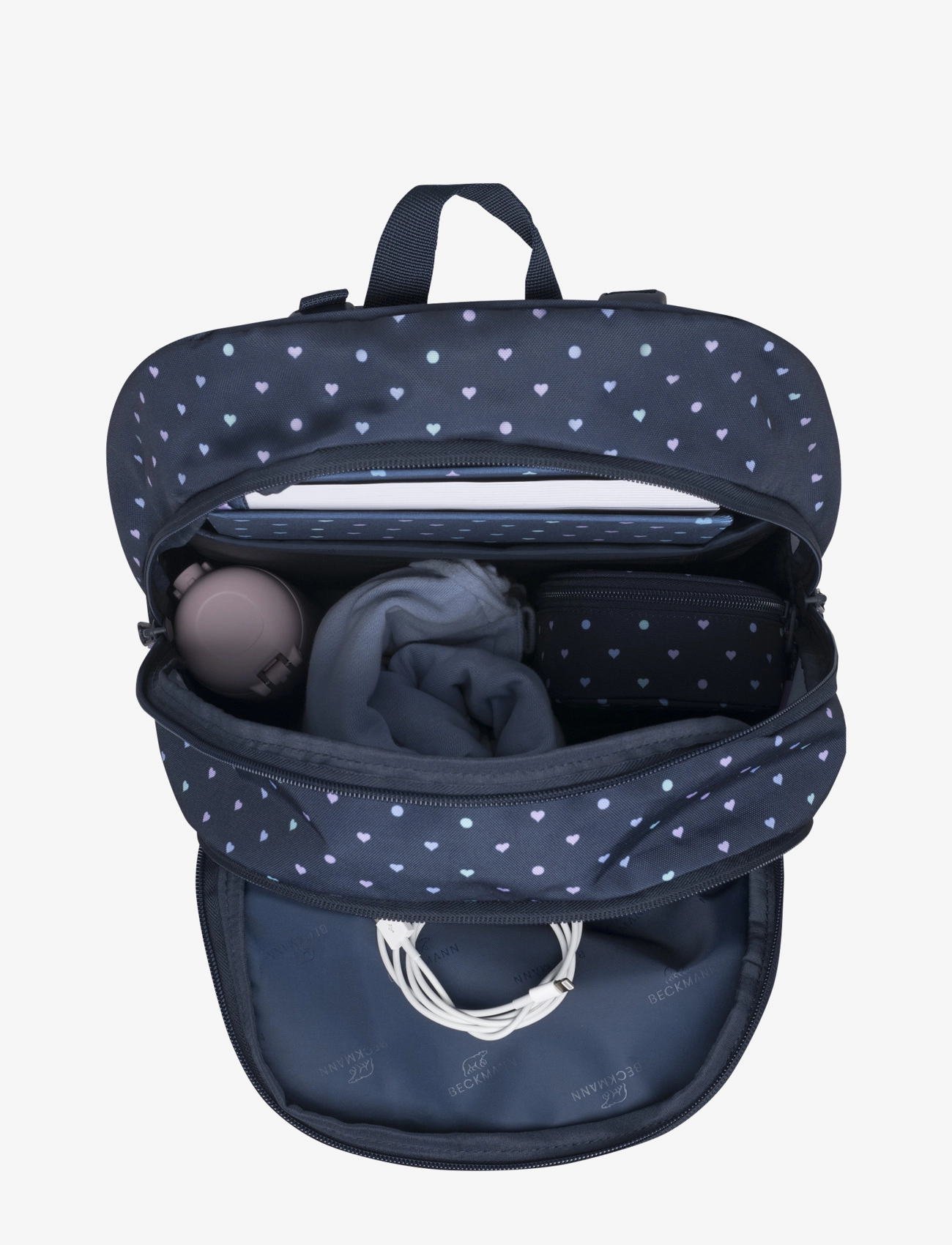 Beckmann Norway - Sport Jr. 30L - Blue Hearts - blue - 5