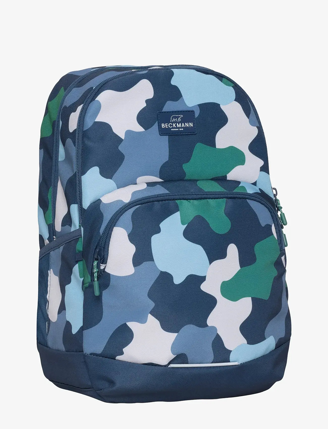 Beckmann Norway - Sport Junior, Color Camo - skoletasker - blue - 1