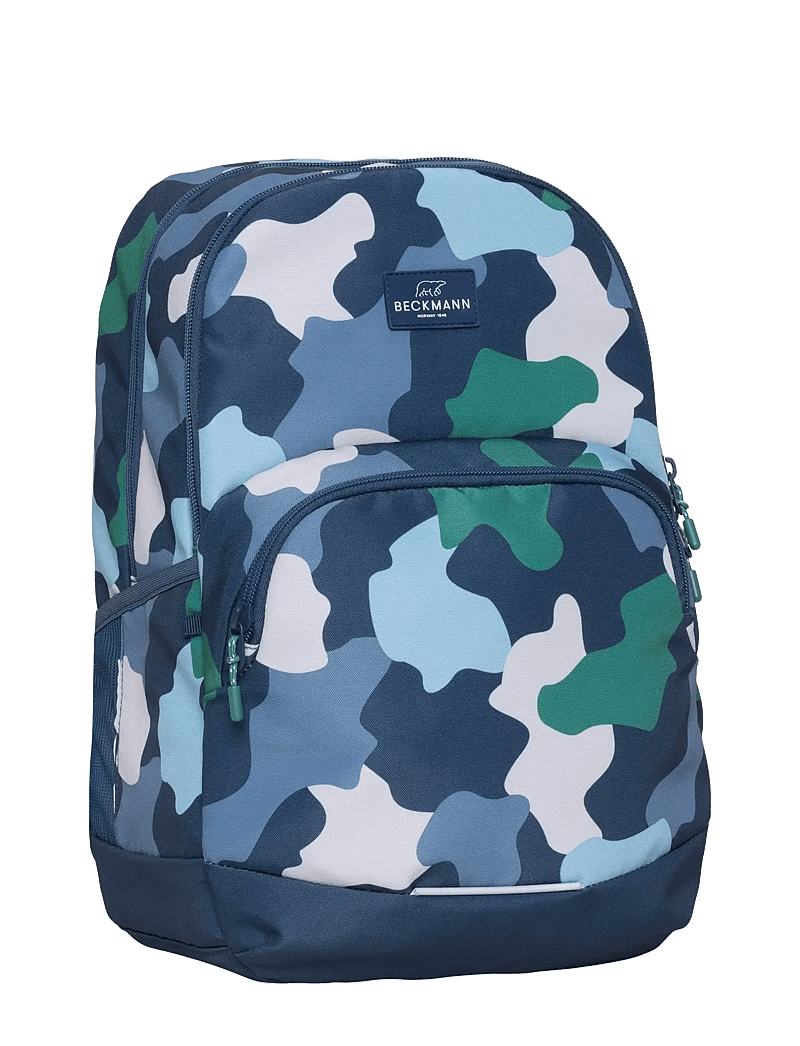 Beckmann Norway - Sport Junior, Color Camo - skoletasker - blue - 1
