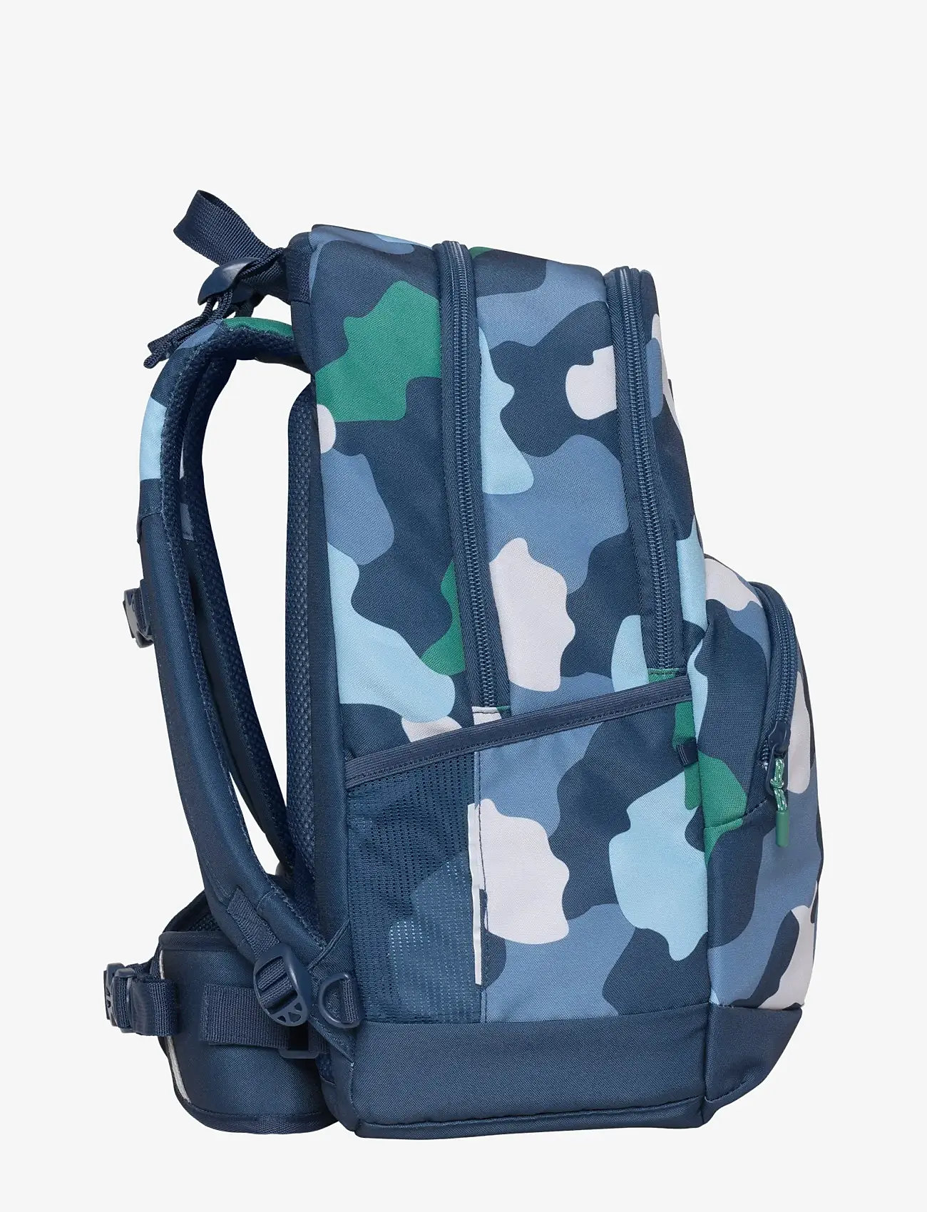 Beckmann Norway - Sport Junior, Color Camo - skoletasker - blue - 2