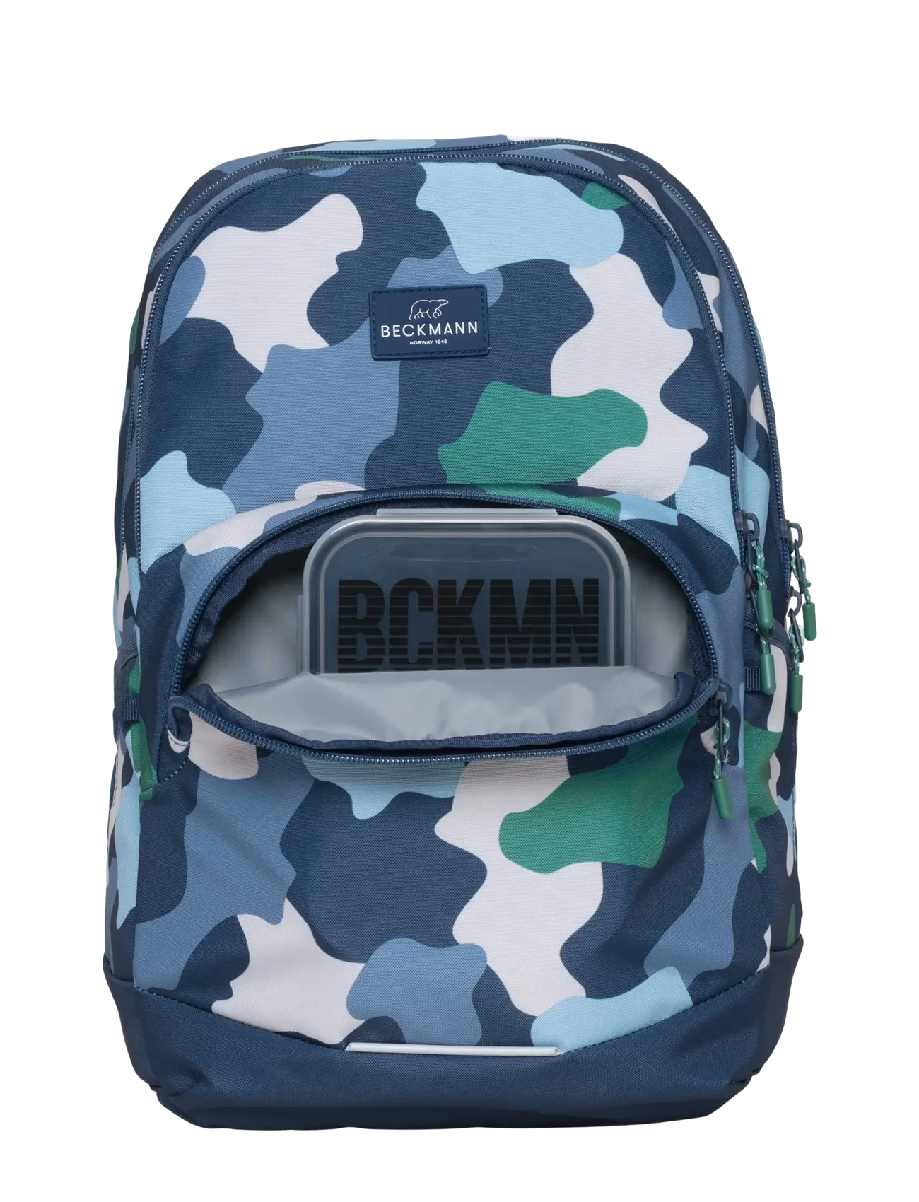Beckmann Norway - Sport Junior, Color Camo - schultaschen - blue - 5