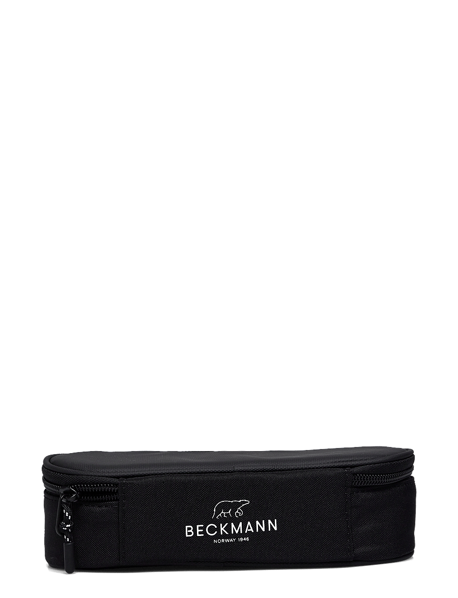 Beckmann Norway - Ovalt pencil case, Sport Junior, Black Coated - Étuis à crayons - black - 1