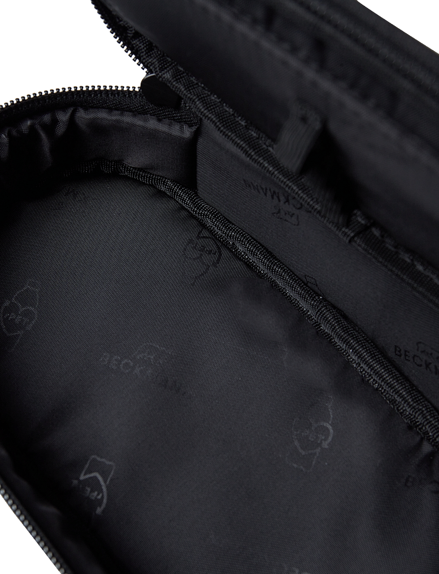 Beckmann Norway - Ovalt pencil case, Sport Junior, Black Coated - Étuis à crayons - black - 3