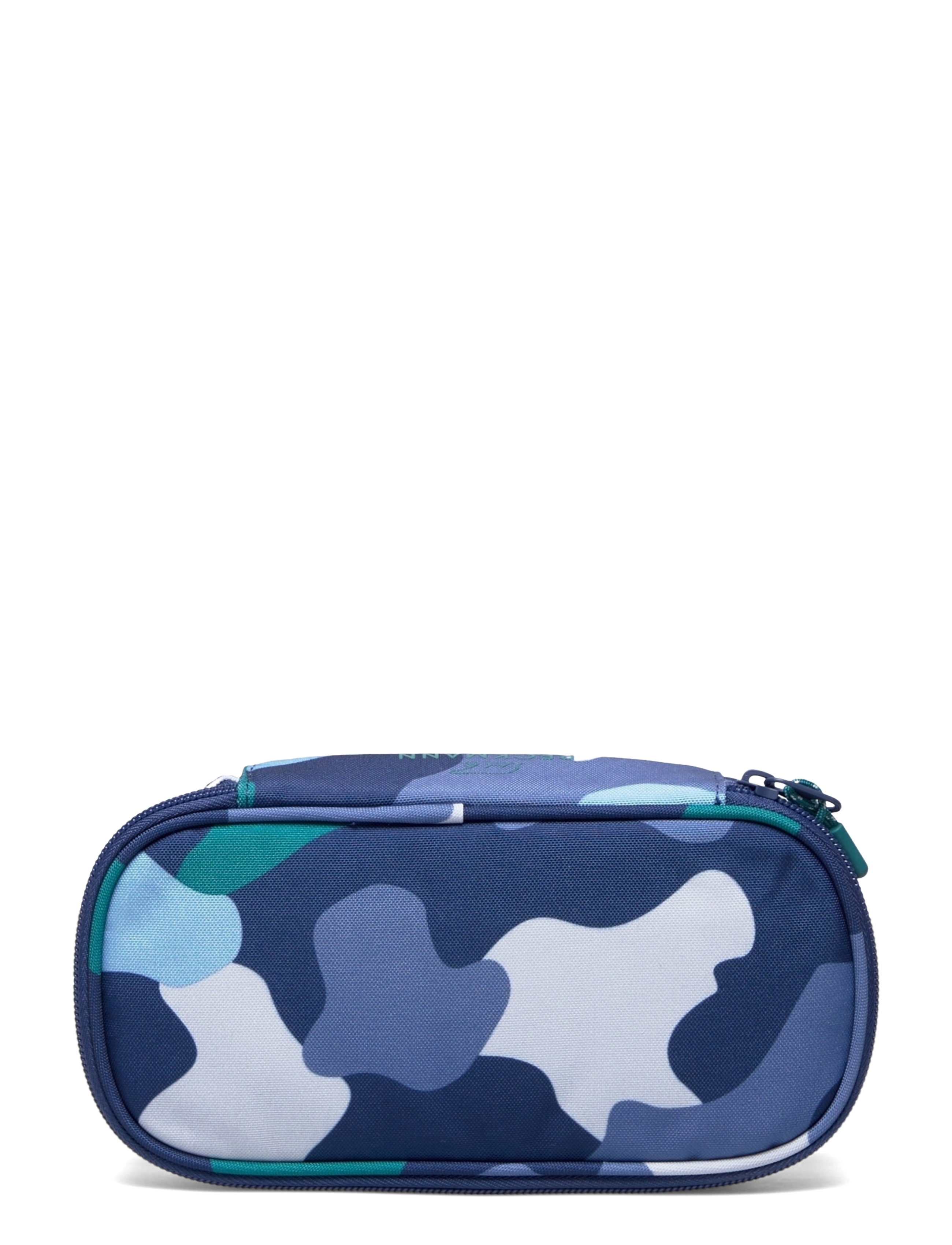Beckmann Norway Ovalt pencil case, Sport Junior, Color Camo - Federmäppchen - BLUE / blue