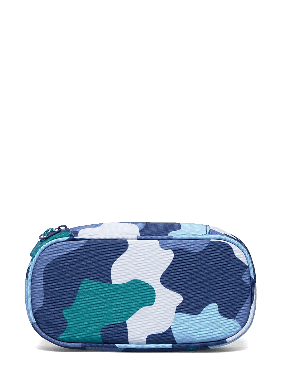 Beckmann Norway - Ovalt pencil case, Sport Junior, Color Camo - Étuis à crayons - blue - 1