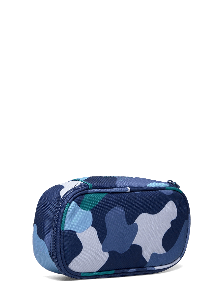 Beckmann Norway - Ovalt pencil case, Sport Junior, Color Camo - Étuis à crayons - blue - 2
