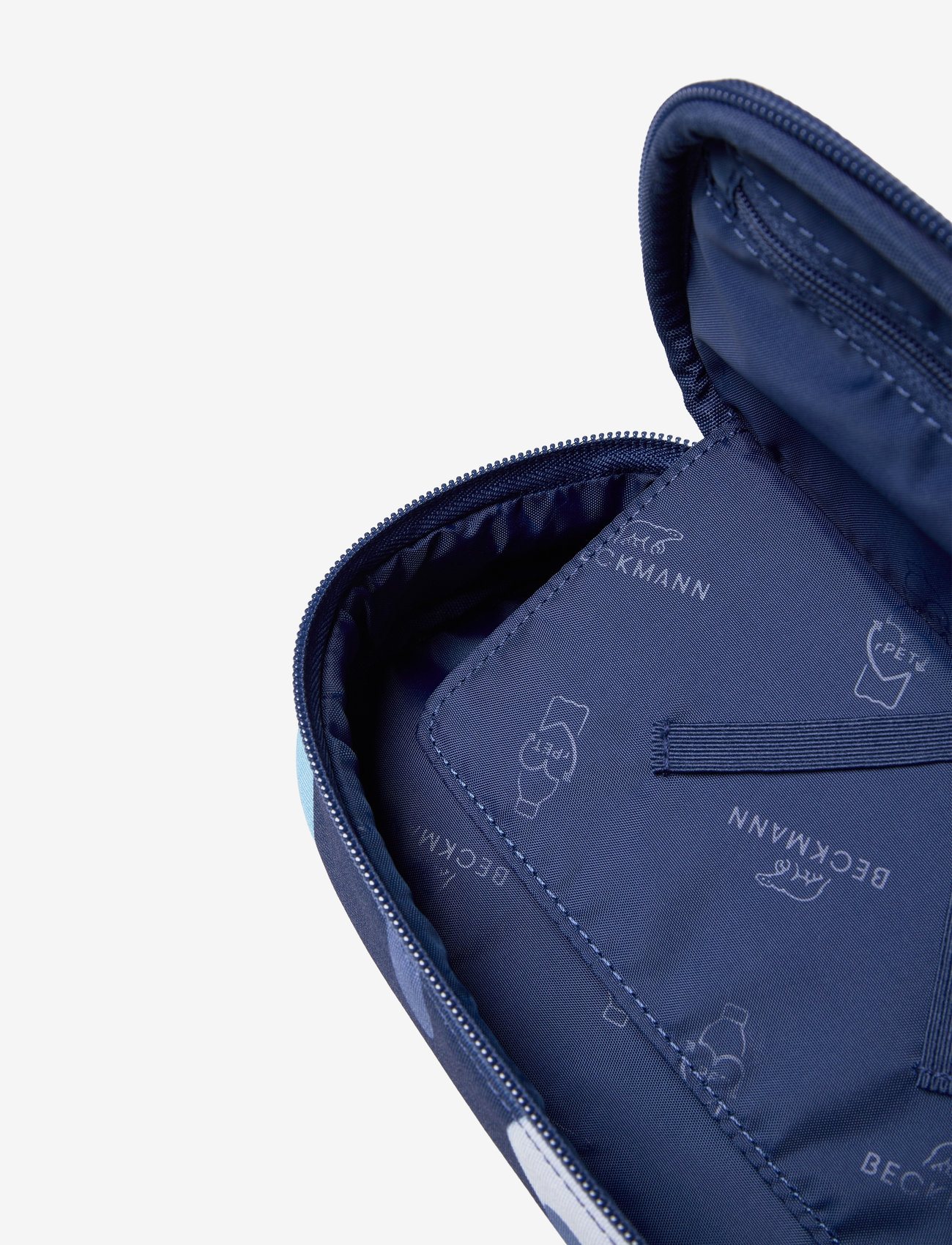 Beckmann Norway - Ovalt pencil case, Sport Junior, Color Camo - pencil cases - blue - 3