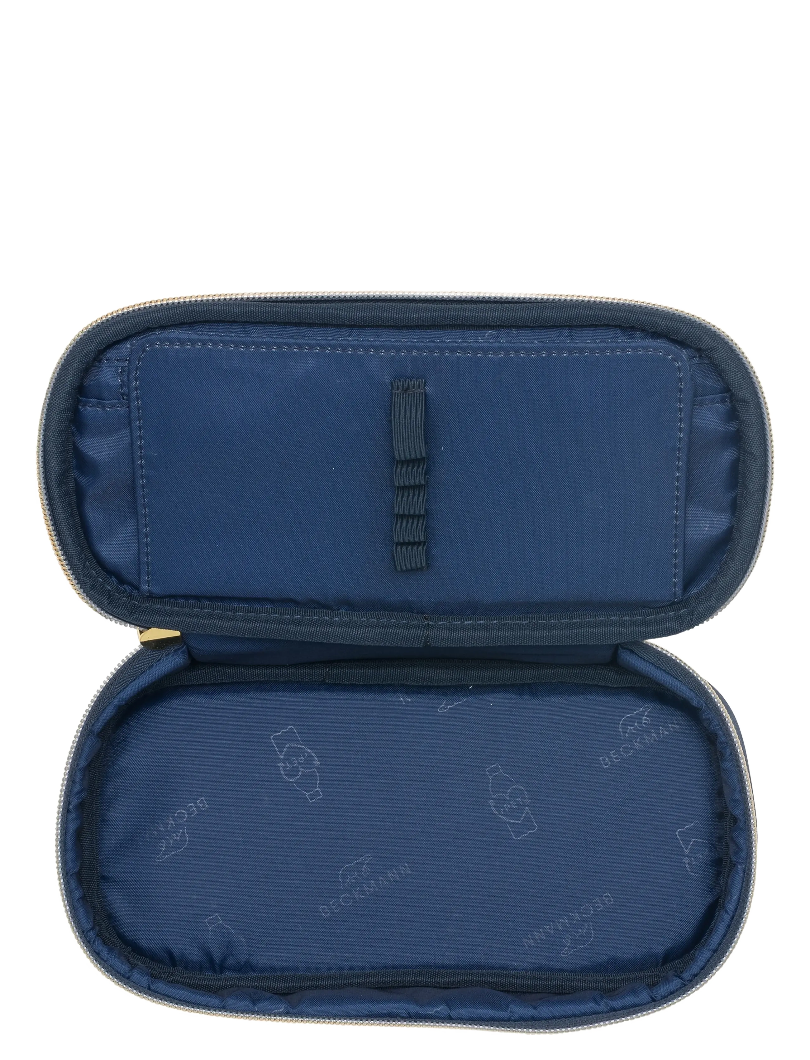 Beckmann Norway - Ovalt pencil case, Sport Junior, Blue Bow - pennal - blue - 2