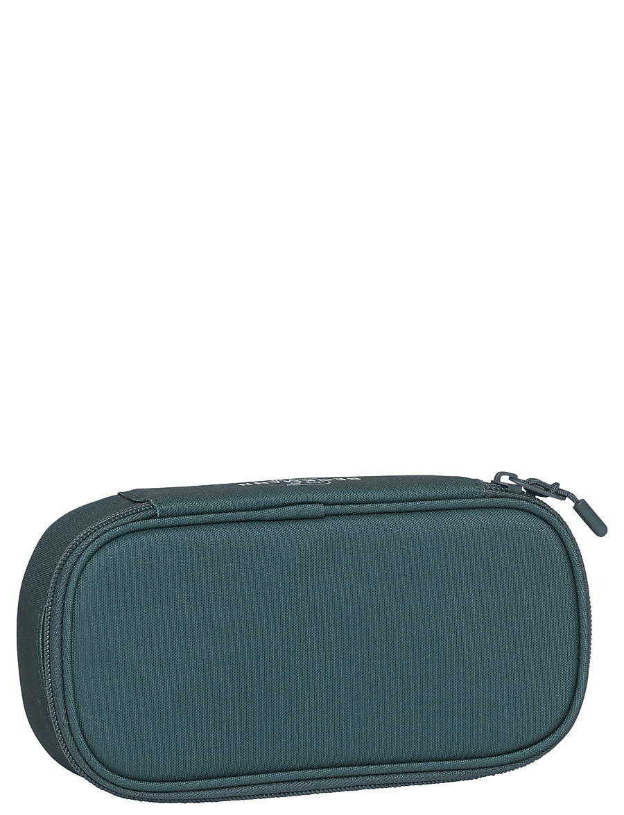 Beckmann Norway - Ovalt pencil case, Sport Junior, Dark Green - penaalit - green - 0