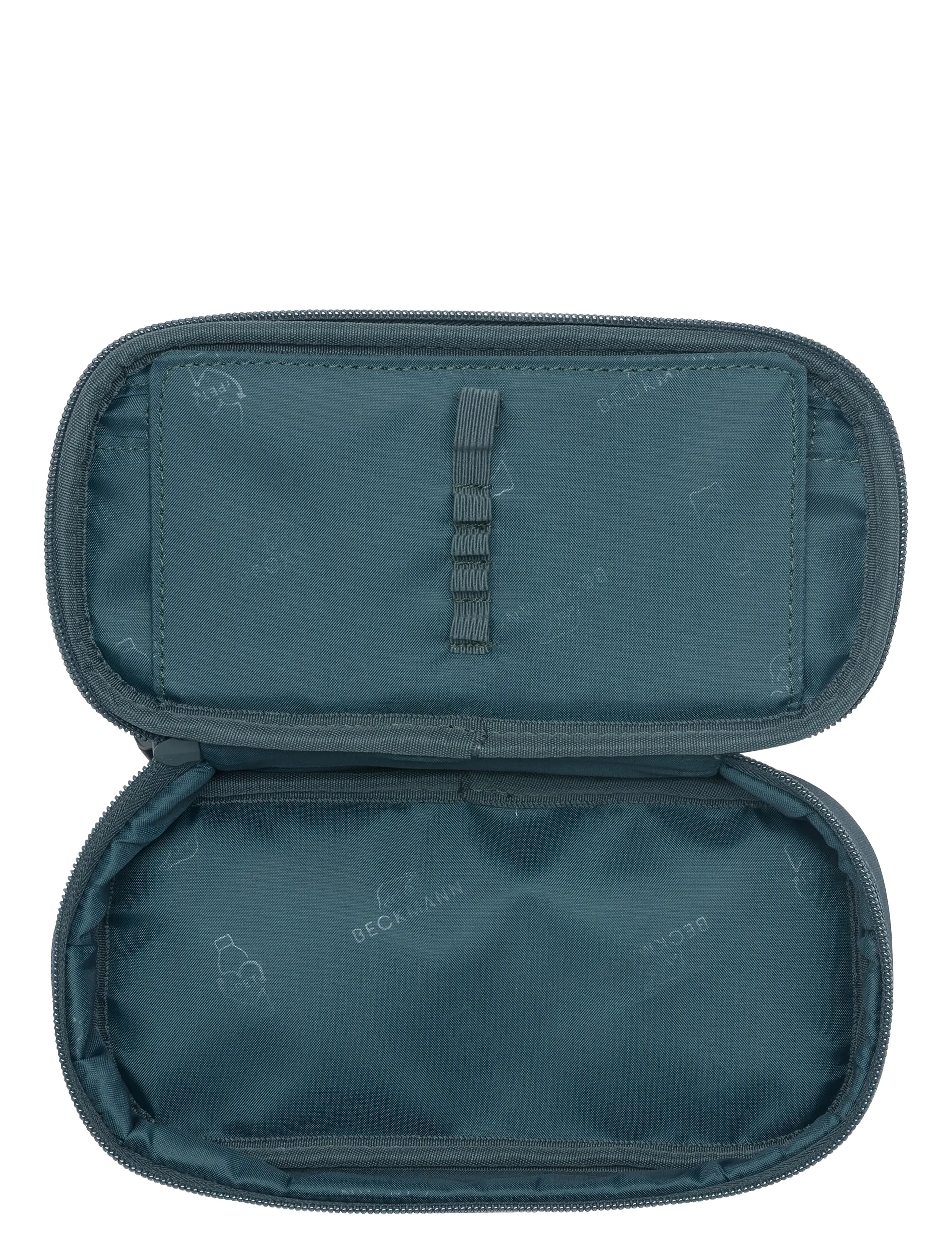 Beckmann Norway - Ovalt pencil case, Sport Junior, Dark Green - penaalit - green - 2