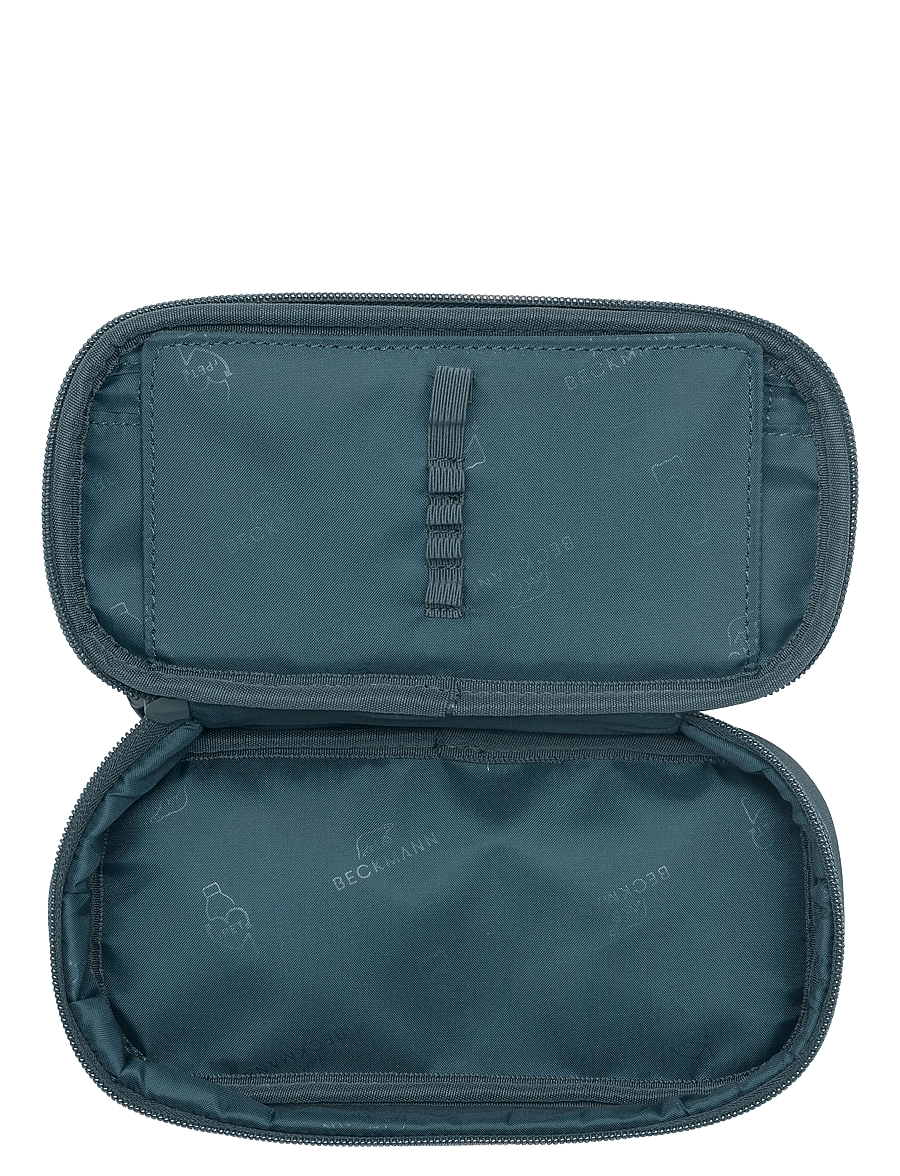 Beckmann Norway - Ovalt pencil case, Sport Junior, Dark Green - penaalit - green - 2
