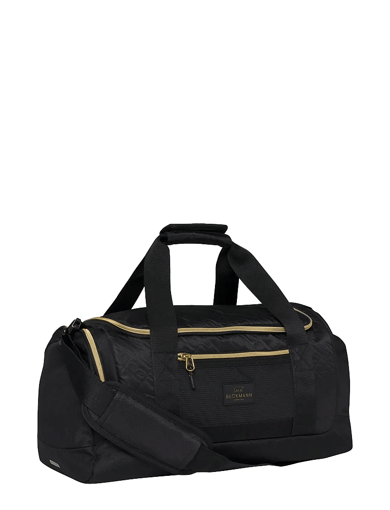 Beckmann Norway - Sport Jr. Duffelbag/Gym bag - Black Gold - reisetaschen für kinder - black - 0