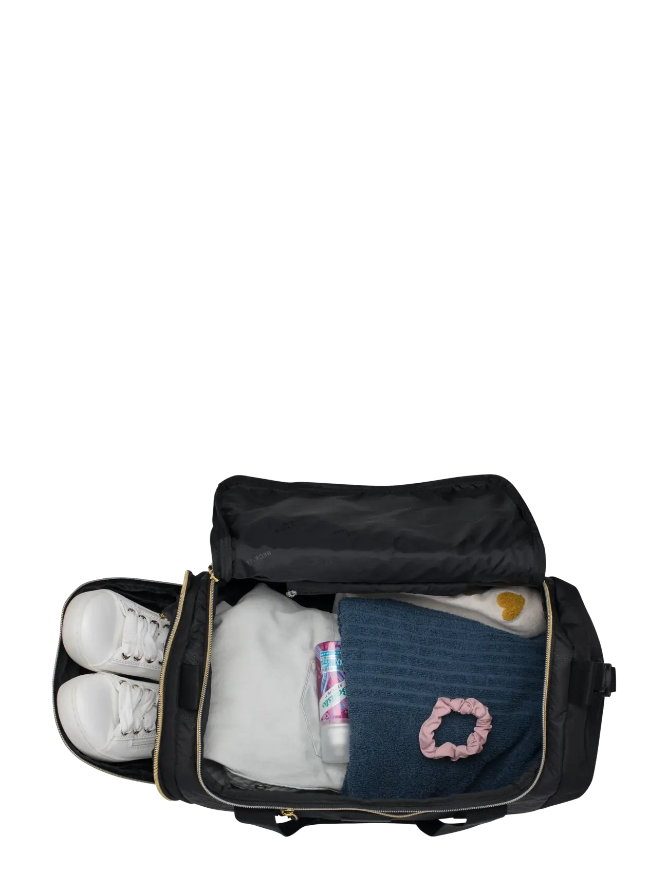 Beckmann Norway - Sport Jr. Duffelbag/Gym bag - Black Gold - sacs de voyage pour les enfants - black - 2