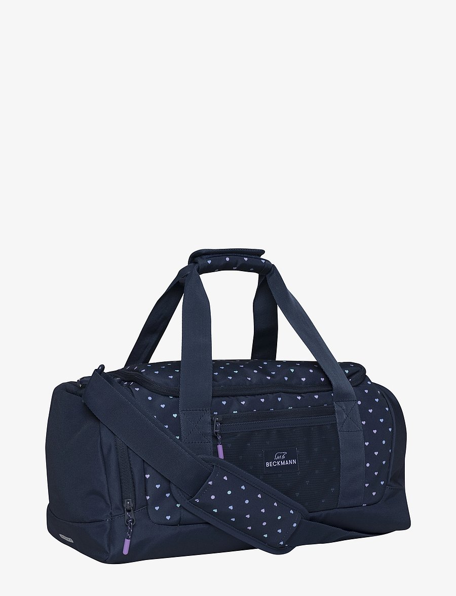 Beckmann Norway - Sport Jr. Duffelbag/Gym bag - Blue Hearts - blue - 0