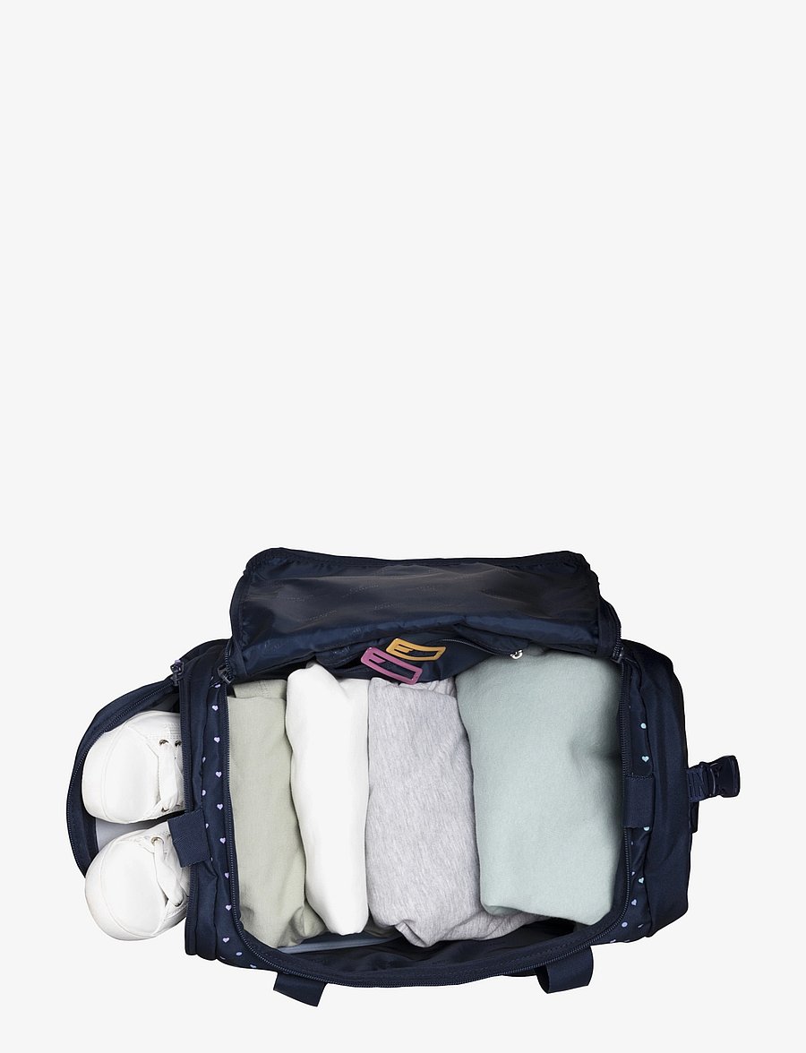 Beckmann Norway - Sport Jr. Duffelbag/Gym bag - Blue Hearts - blue - 2