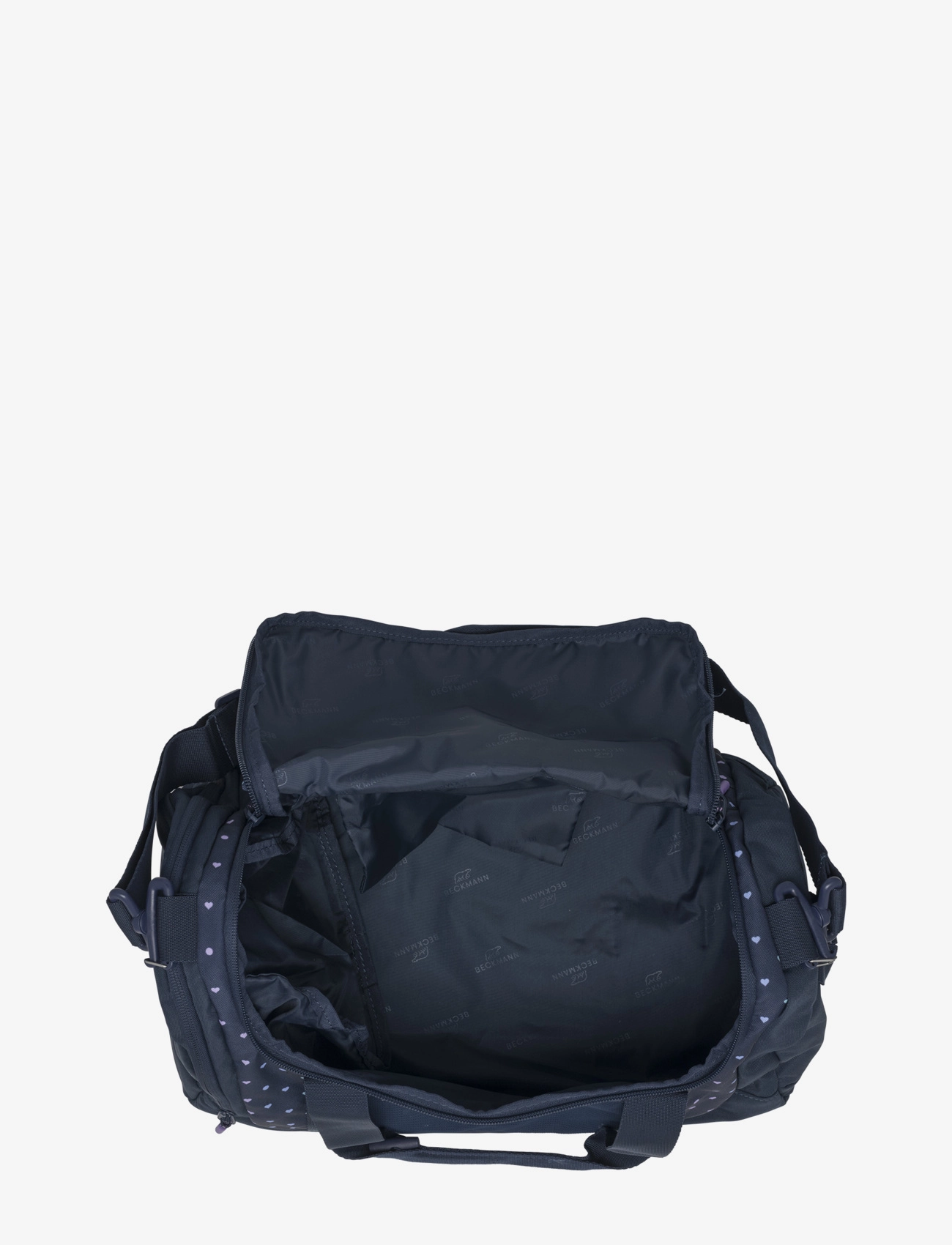 Beckmann Norway - Sport Jr. Duffelbag/Gym bag - Blue Hearts - blue - 3