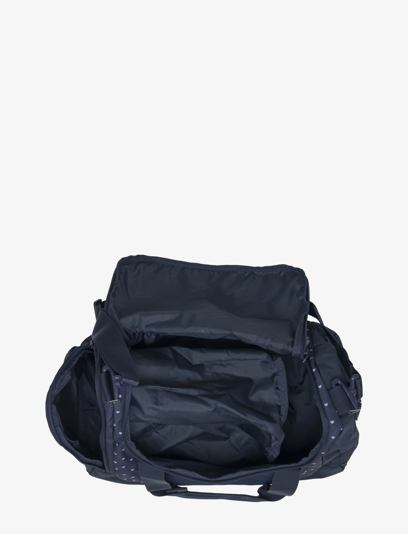 Beckmann Norway - Sport Jr. Duffelbag/Gym bag - Blue Hearts - blue - 4