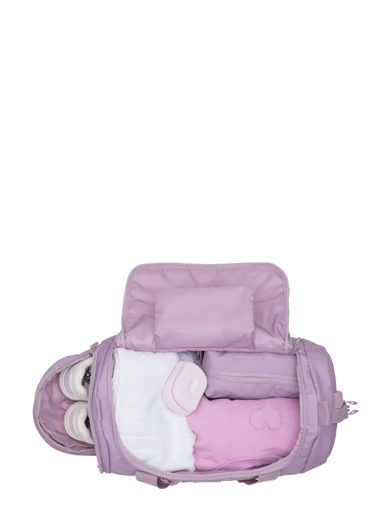Beckmann Norway - Duffelbag, Padded Hearts - ferða töskur fyrir börn - pink - 3